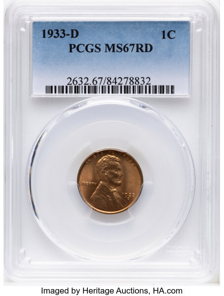1933-D 1c MS RD thumbnail 3