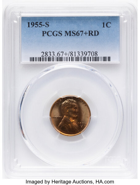 1955-S 1c MS RD thumbnail 3