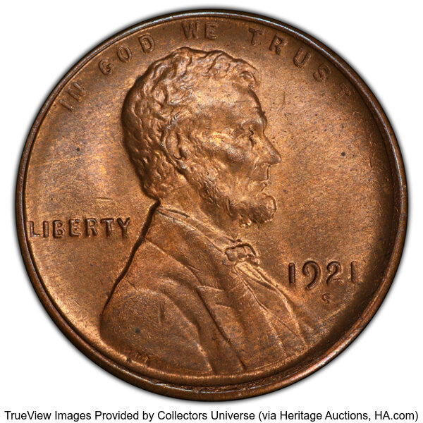 1921-S 1c MS RD thumbnail 3