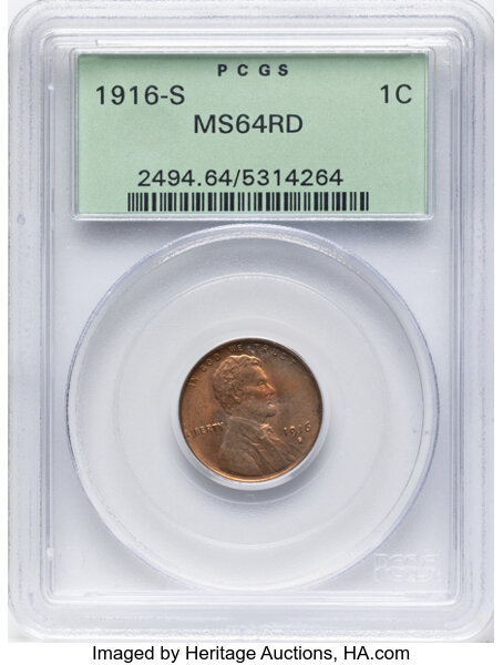 1916-S 1c MS RD thumbnail 2