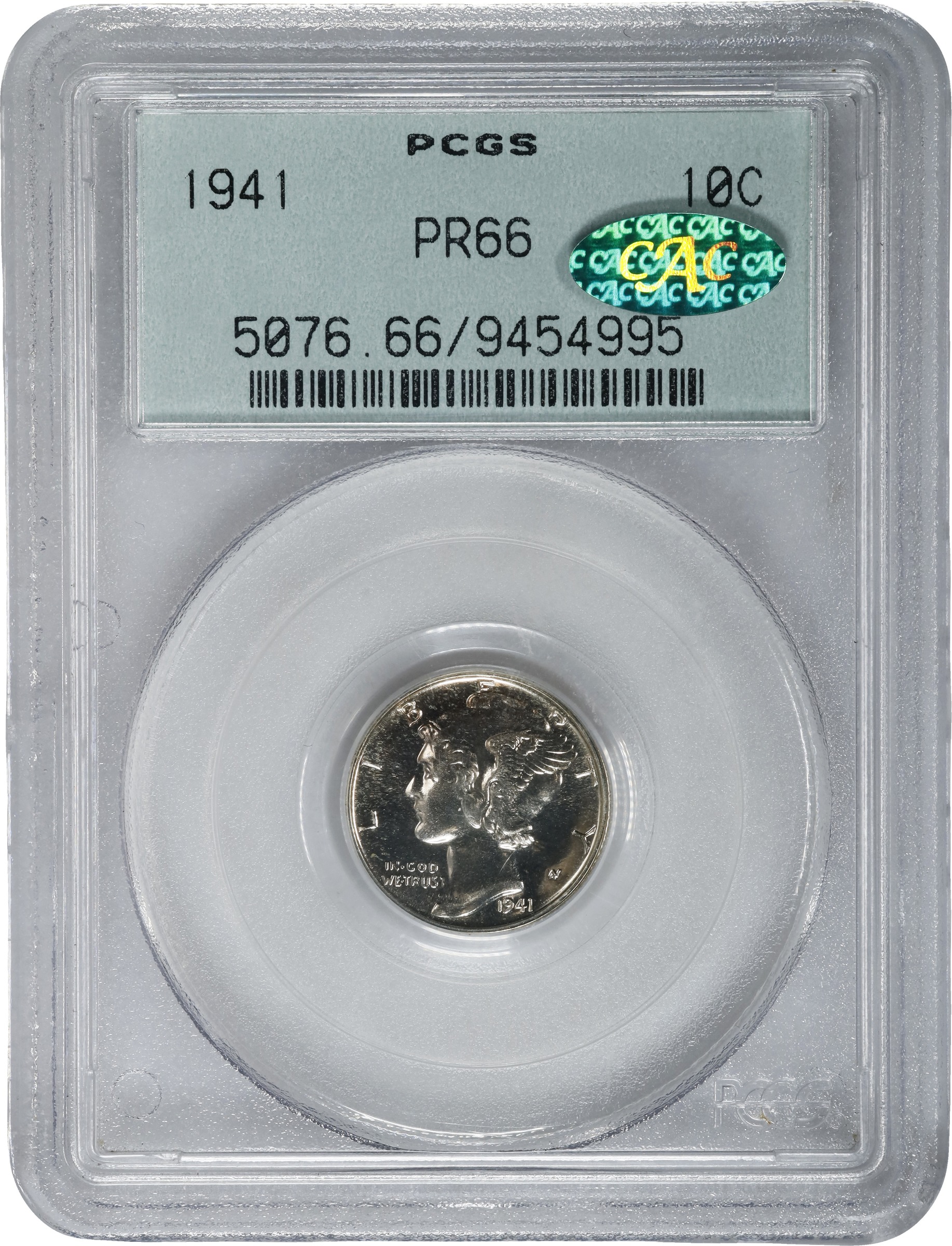 1941 10c PR66 thumbnail 7