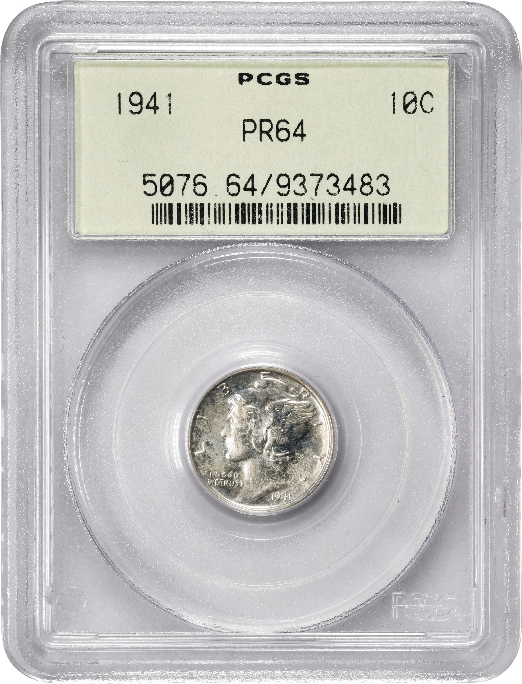 1941 10c PR64 thumbnail 3