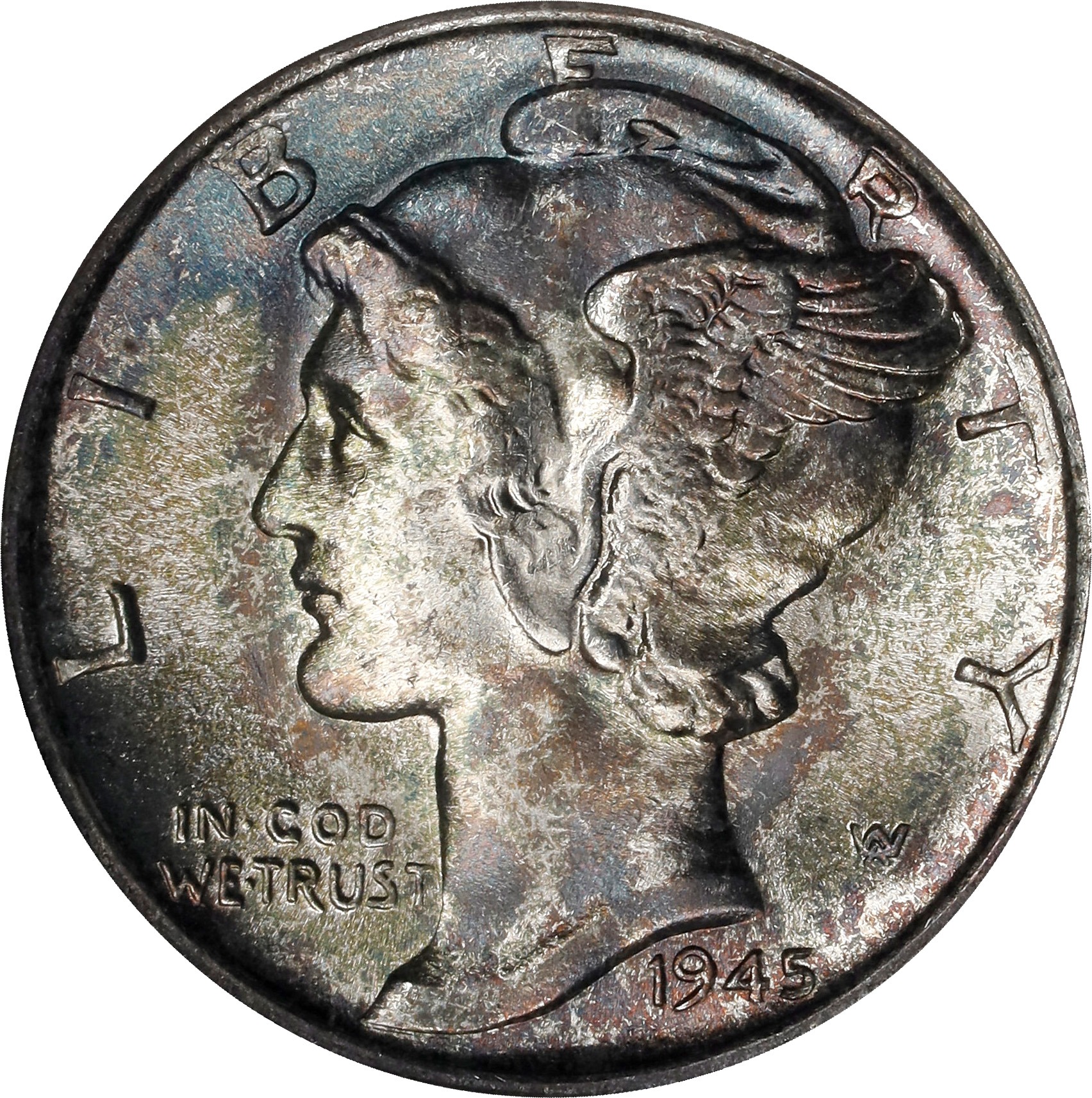 1945-S 10c MS thumbnail 4