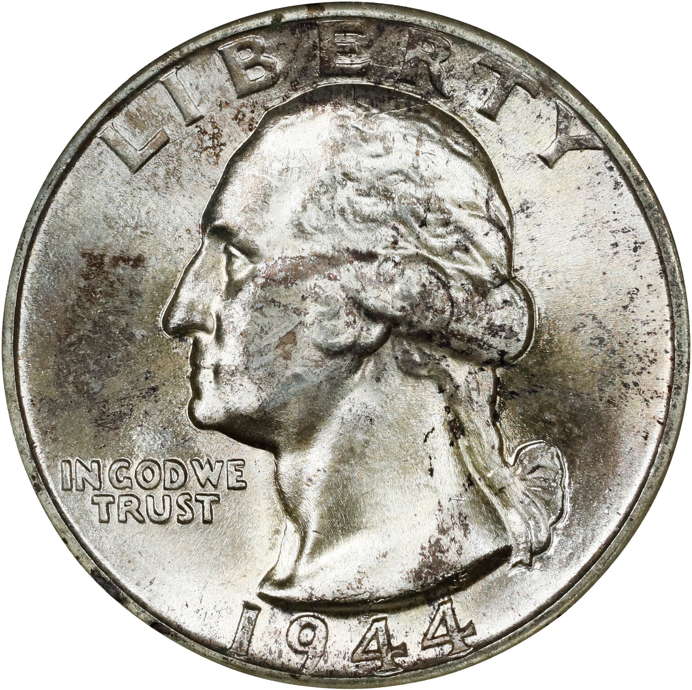 1944-D 25c MS thumbnail 3