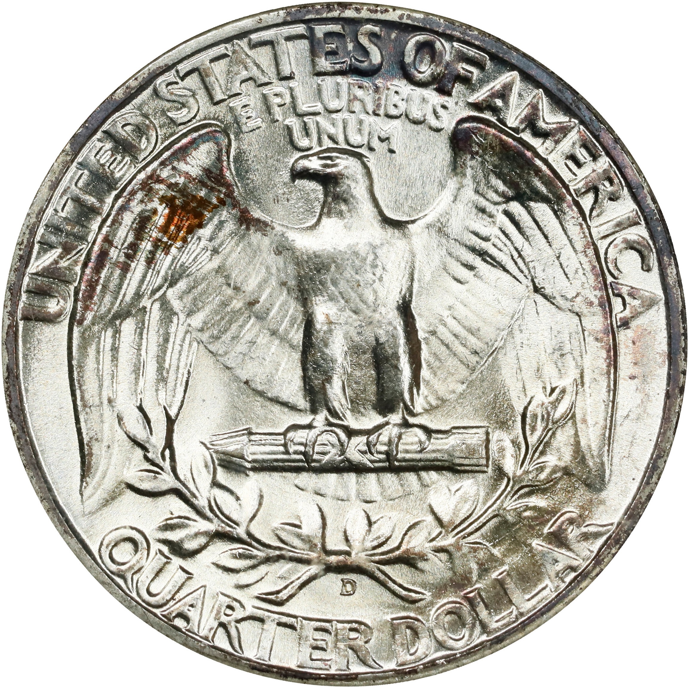 1944-D 25c MS67 thumbnail 4