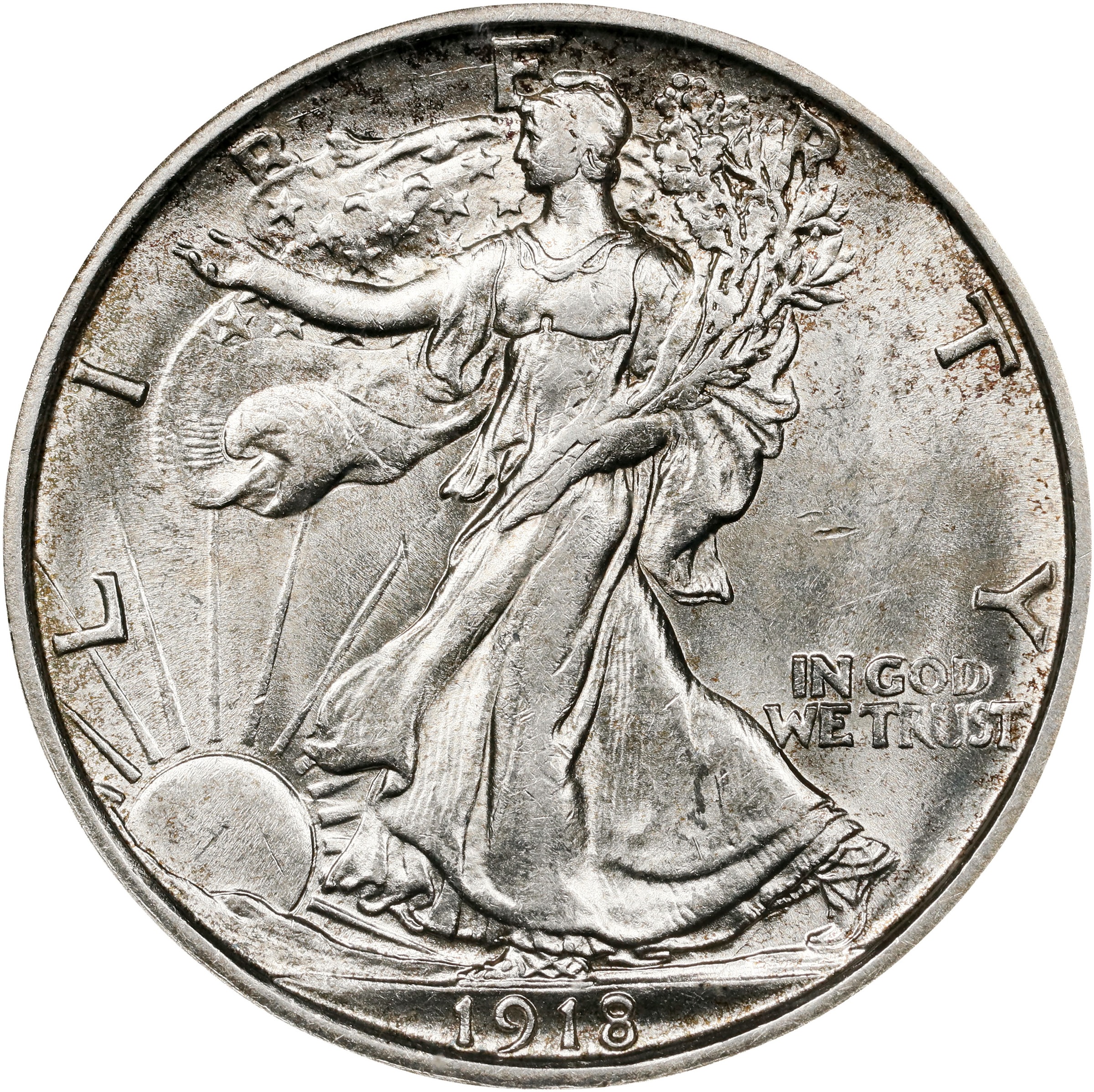 1918-D 50c MS thumbnail 13
