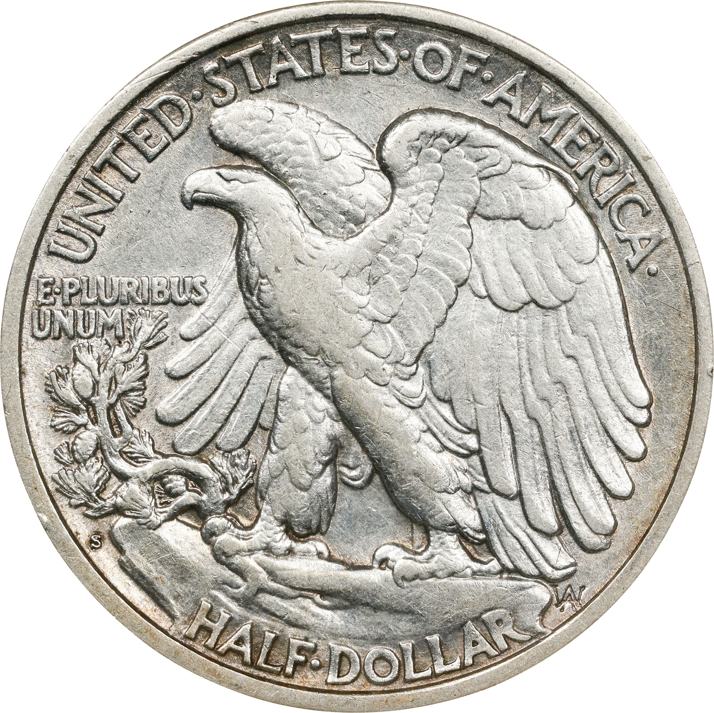1921-S 50c XF45 thumbnail 2
