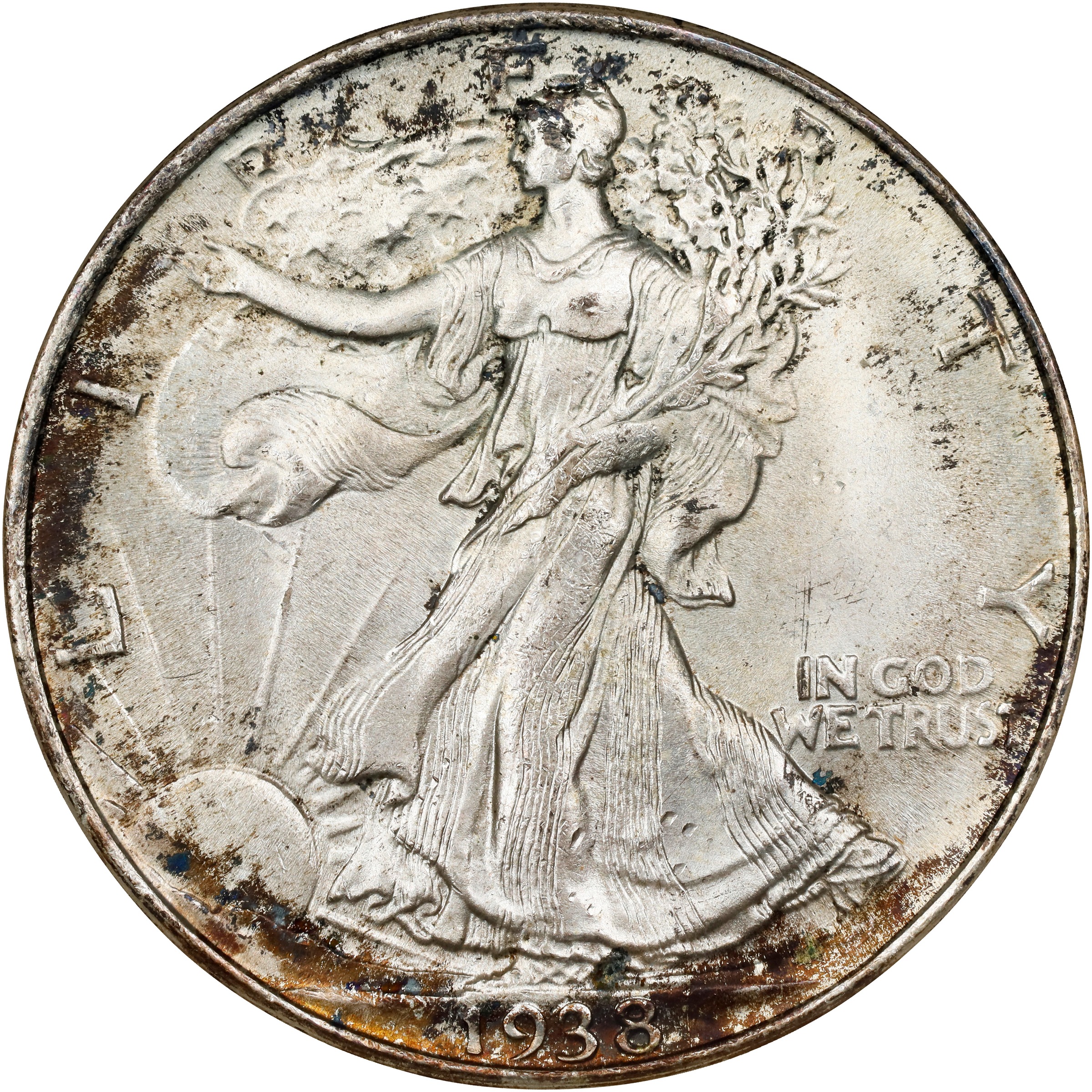 1938 50c AU50 CAC thumbnail 22
