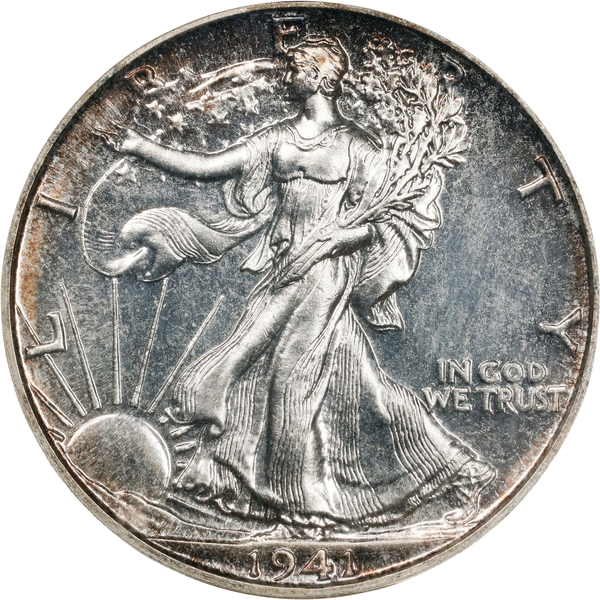 1941 50c AU50 CAC thumbnail 24