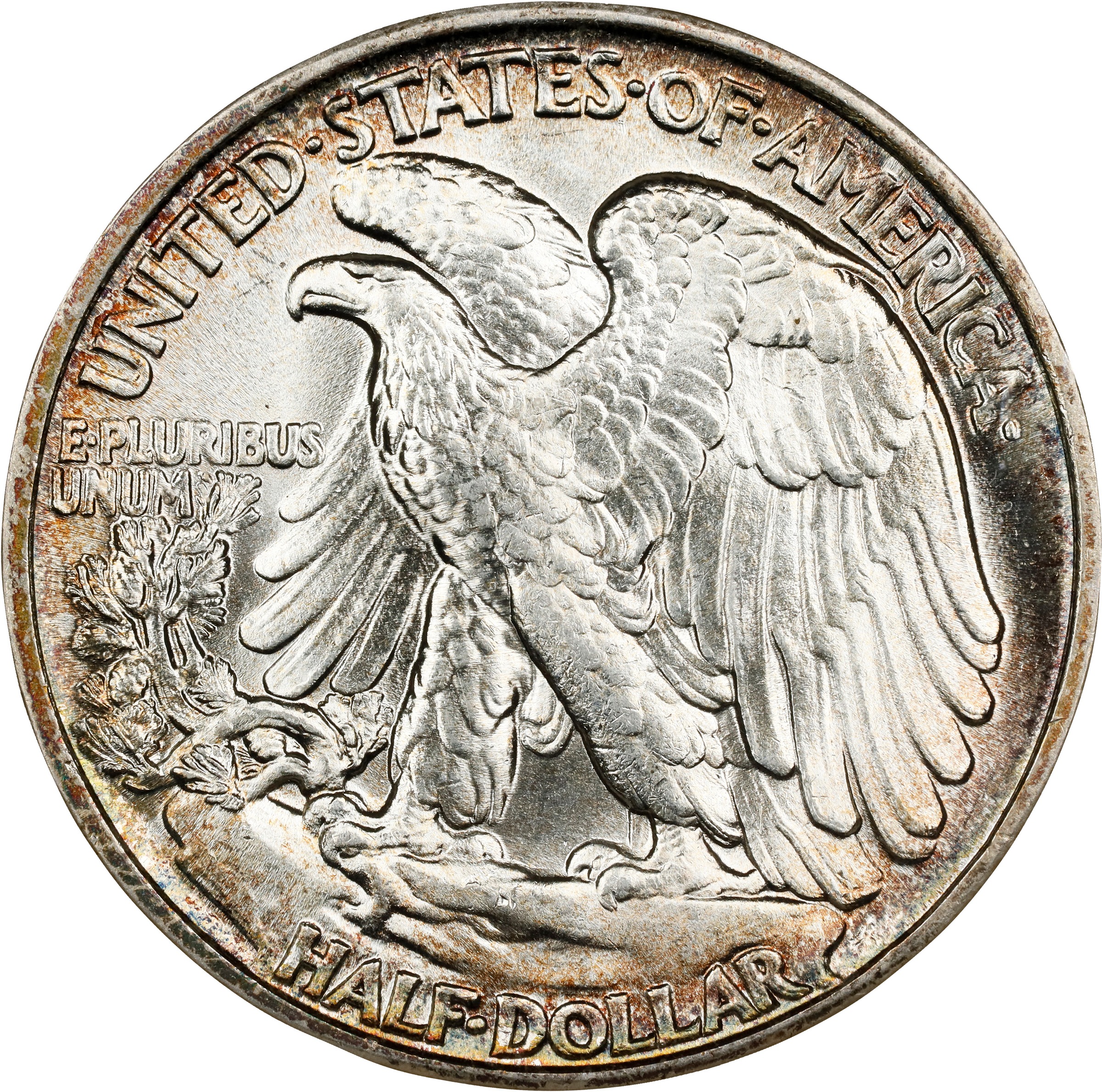 1942 50c Doubled Die Reverse, FS-801 MS thumbnail 7