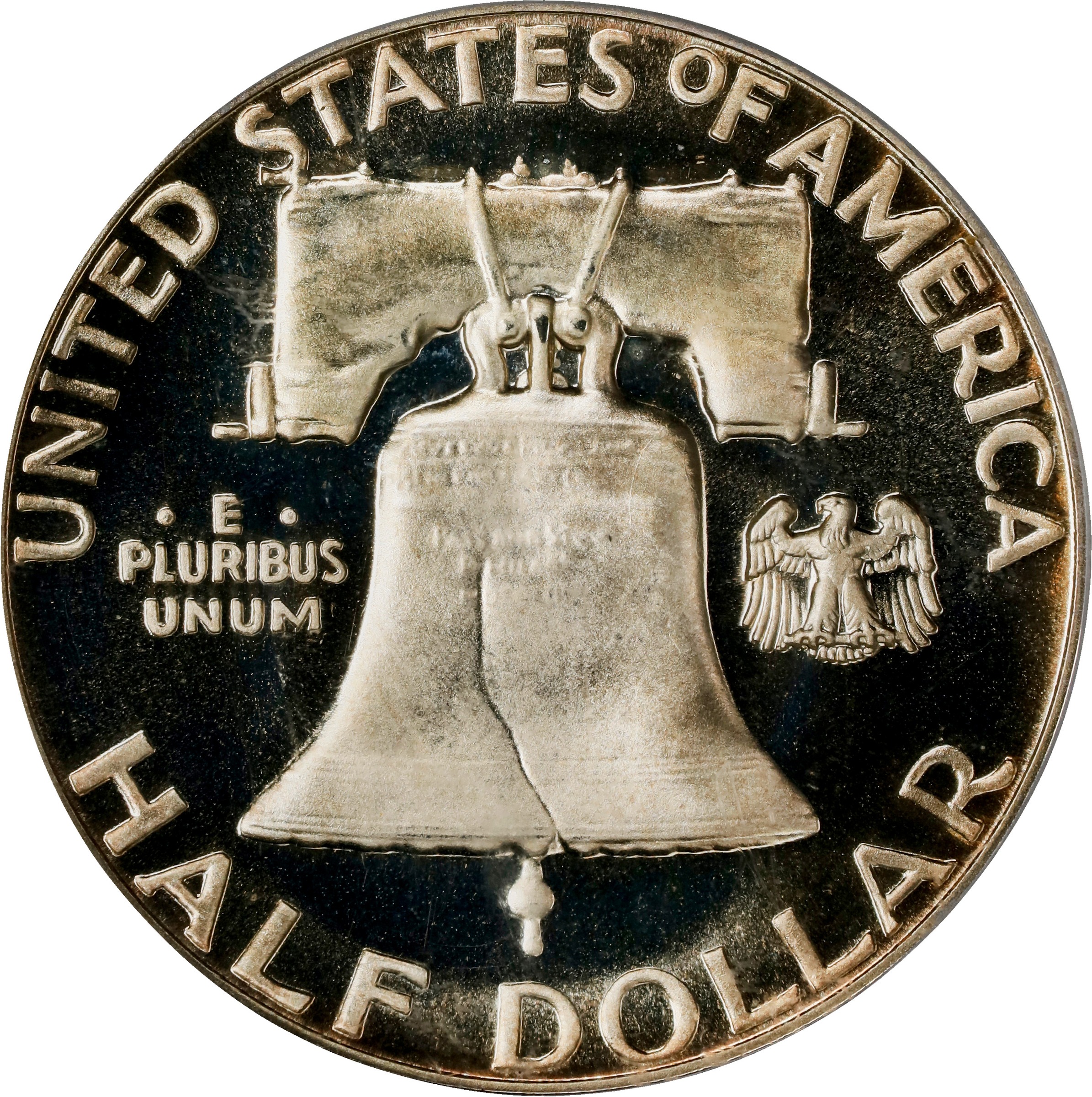 Franklin Half Dollar 50c 1950-1963 PR DCAM [Type] PR67 DCAM thumbnail 6