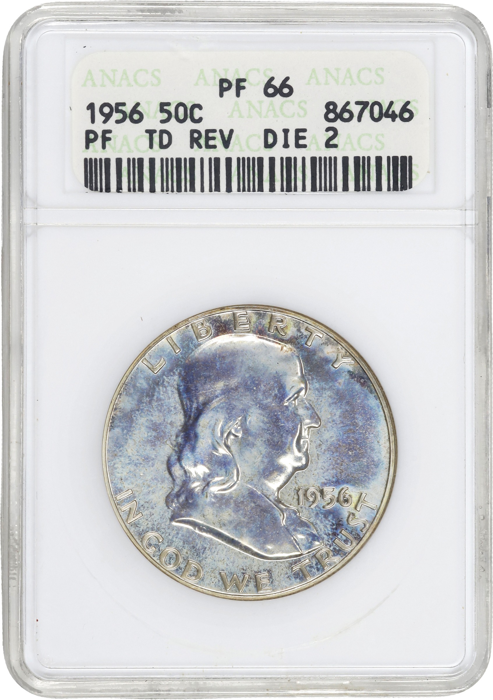 1956 50c Type 2 PR66 thumbnail 9