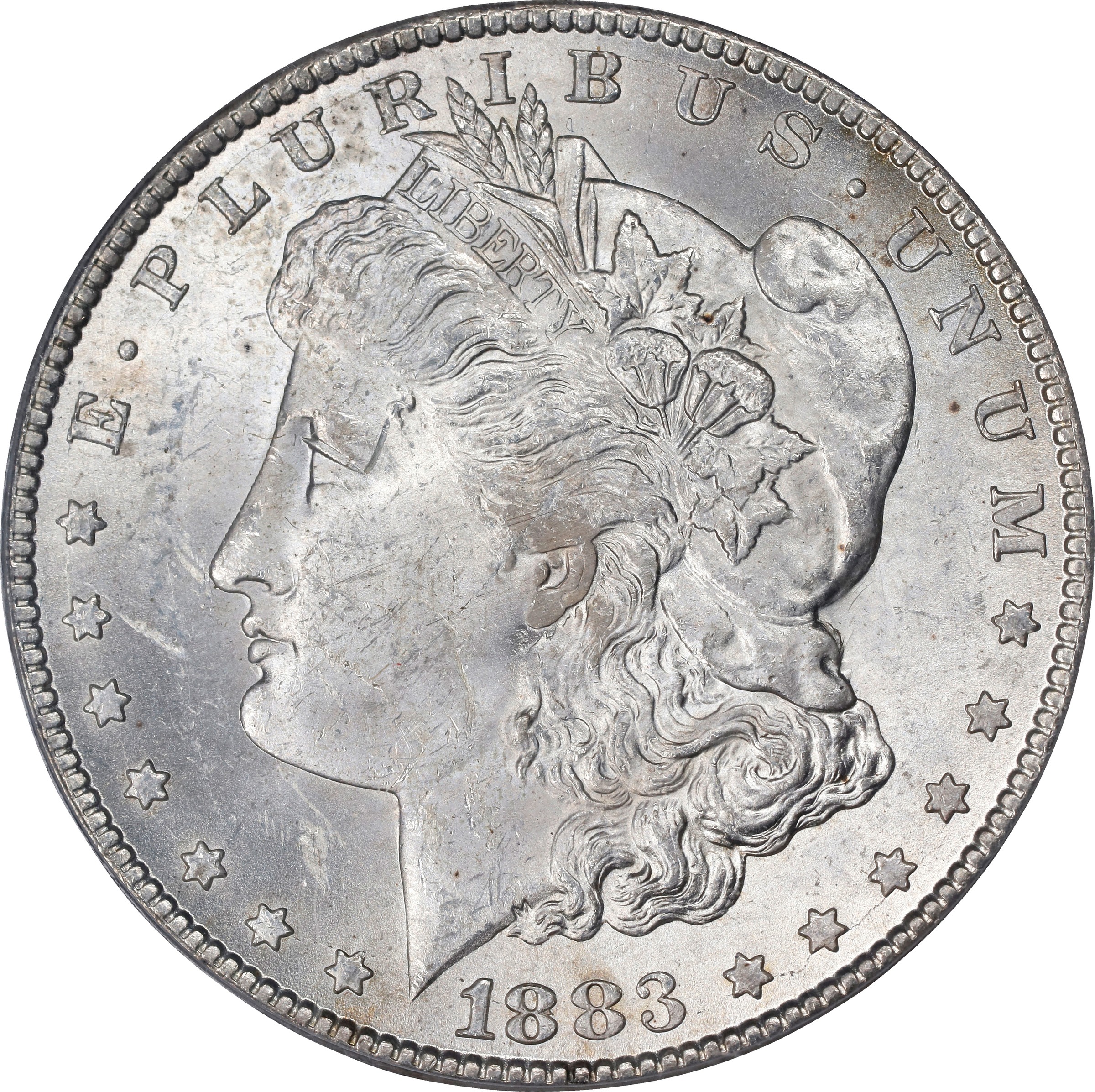 1883-CC $1  Doubled Date, Dash Under 8, VAM-4 MS thumbnail 9