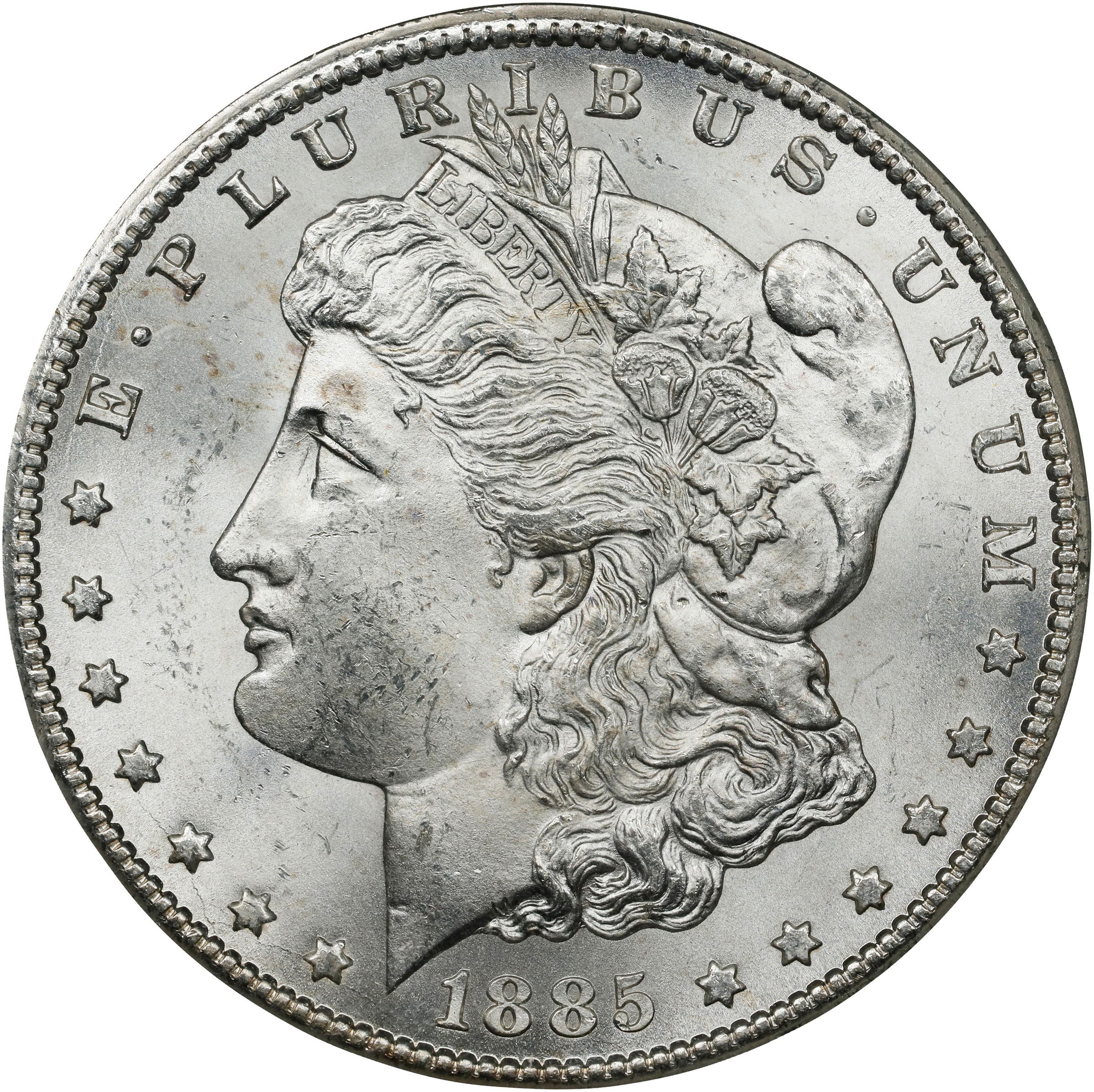 1885-CC $1  Dash Under 8, VAM-2 MS thumbnail 4