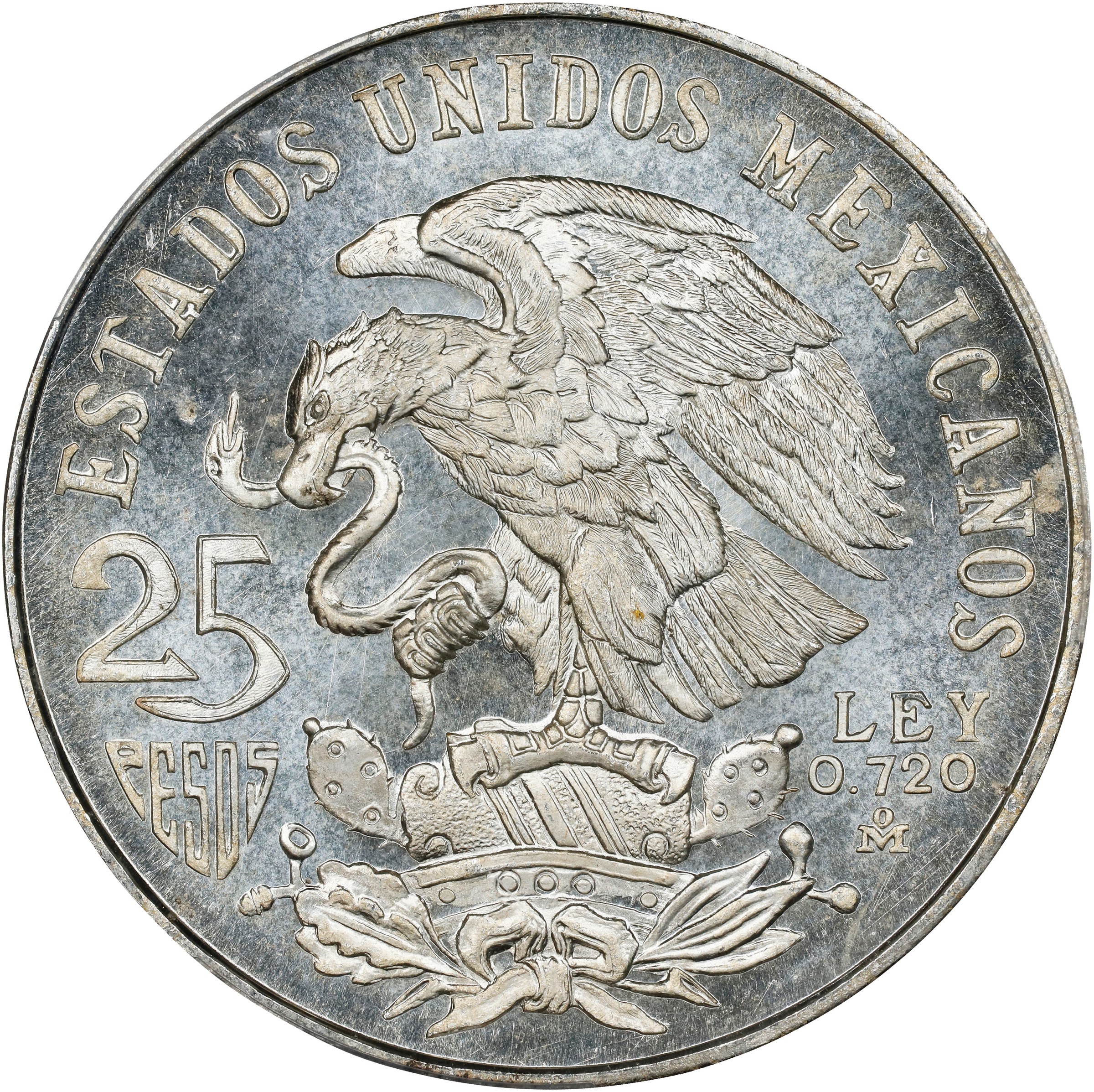 1968-Mo 25P Type 1, Variety 2, Olympics, KM-479.2 MS (KM-479.2) thumbnail 6