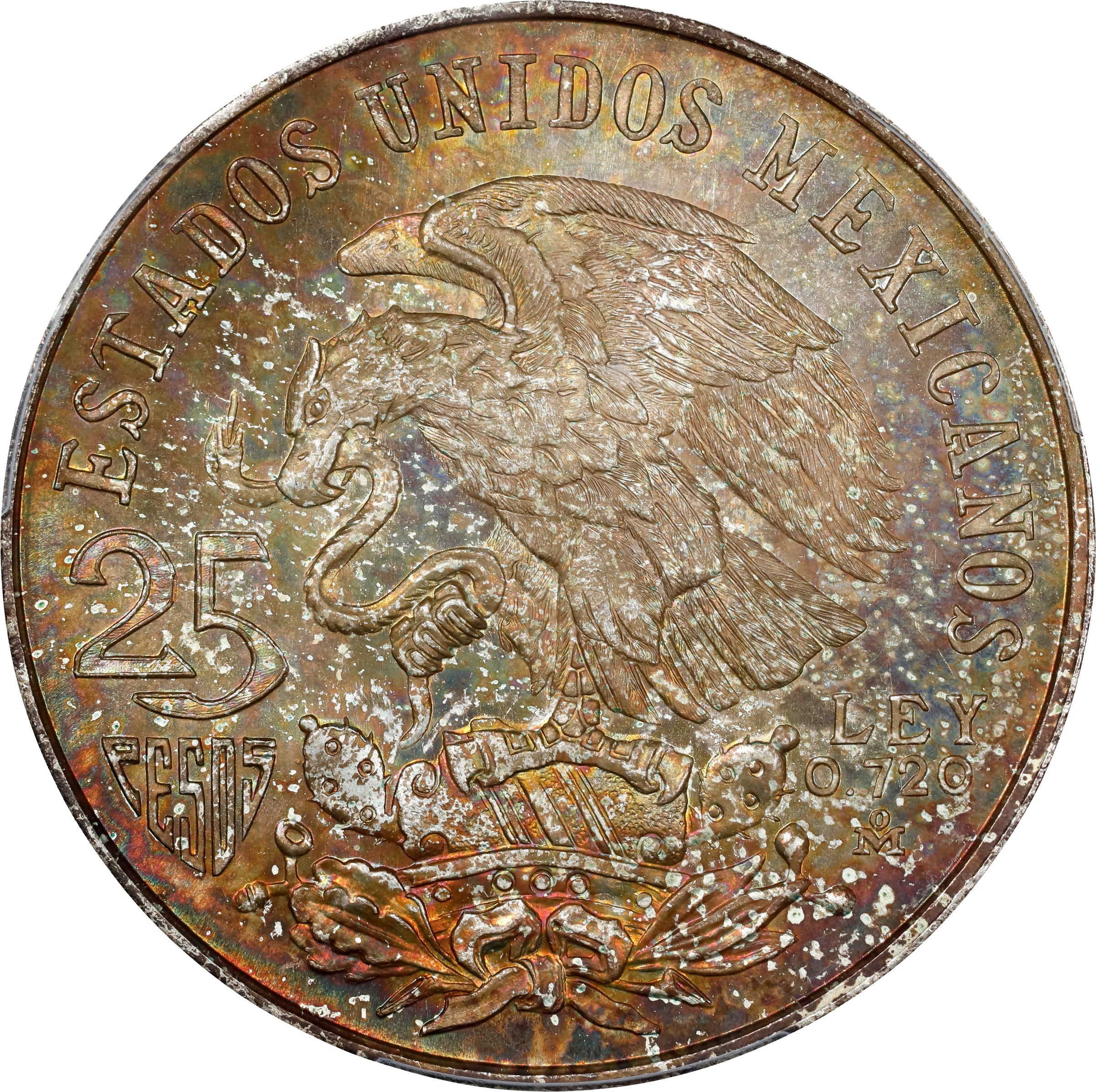 1968-Mo 25P Type 1, Variety 2, Olympics, KM-479.2 MS (KM-479.2) thumbnail 7