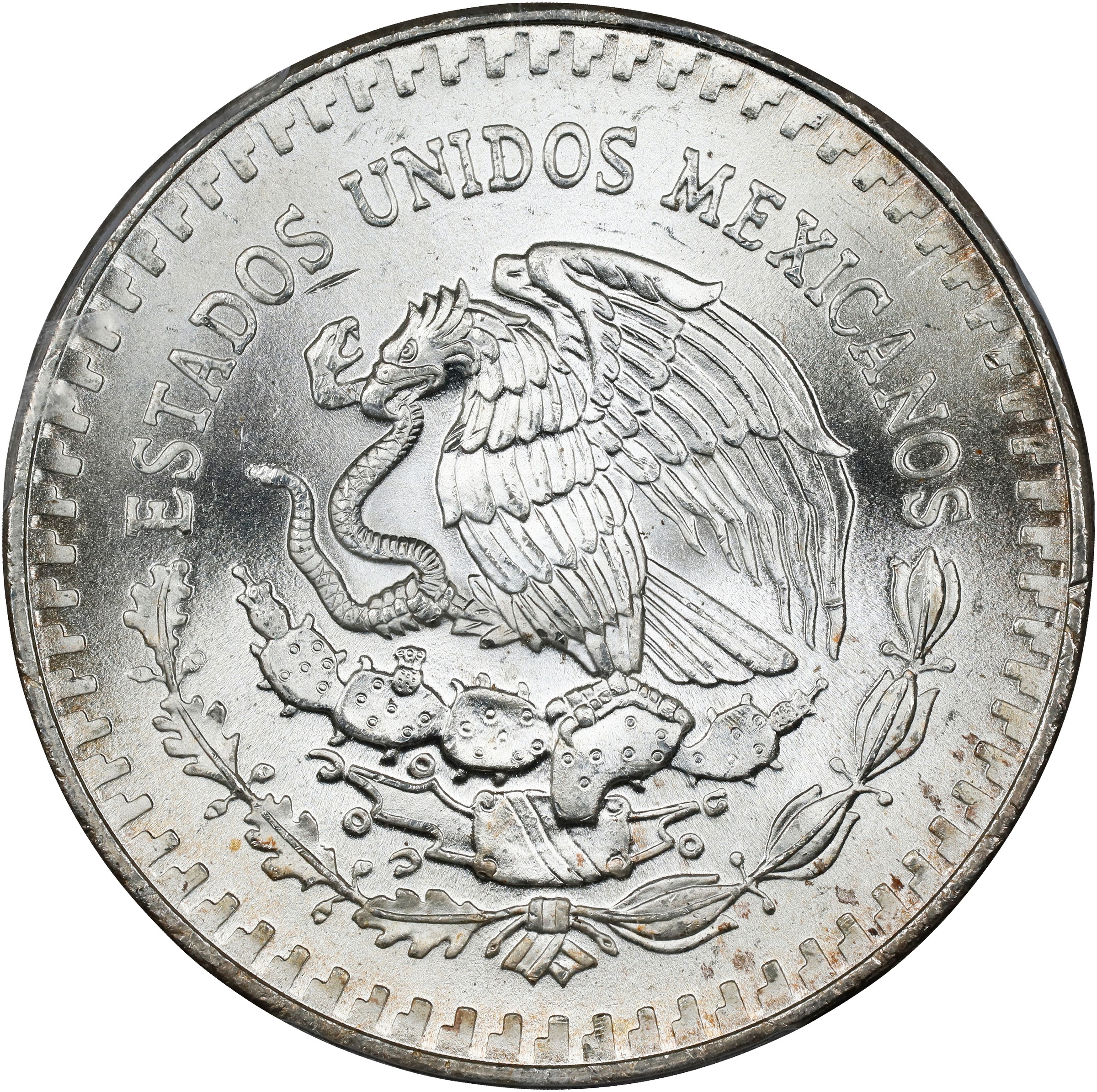 1983-Mo 1 Onza Libertad, Silver MS (KM-494.1) thumbnail 16
