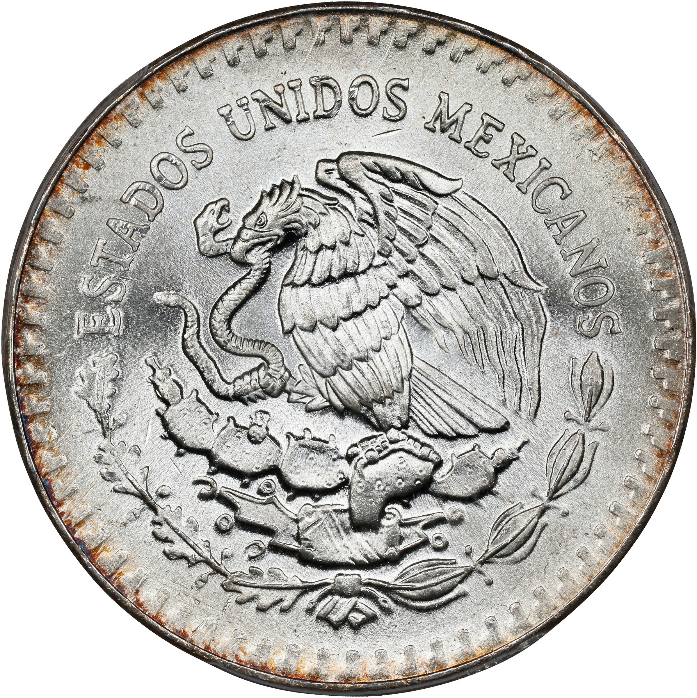 1984-Mo 1 Onza Libertad, Silver MS (KM-494.1) thumbnail 19