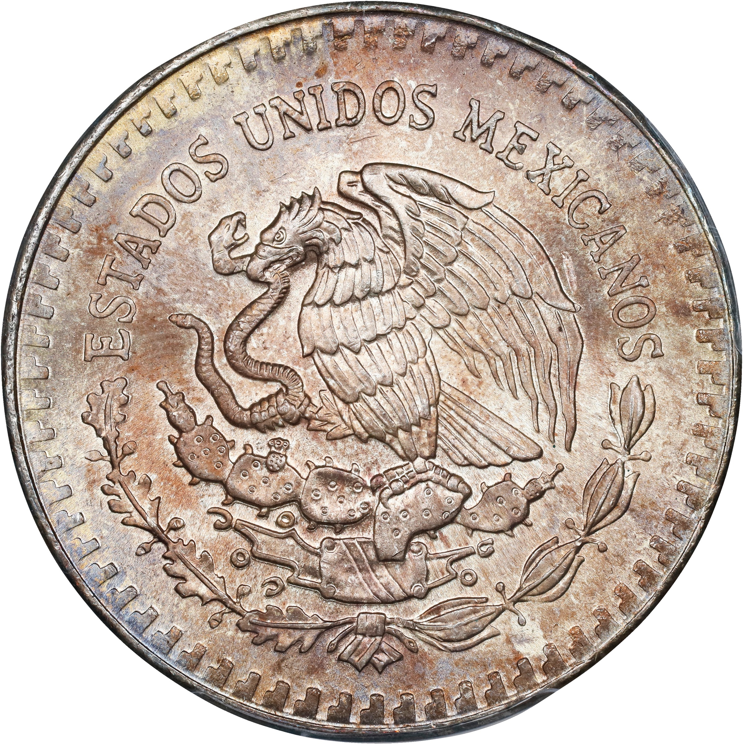 1986-Mo 1 Onza Libertad, Silver MS (KM-494.1) thumbnail 5