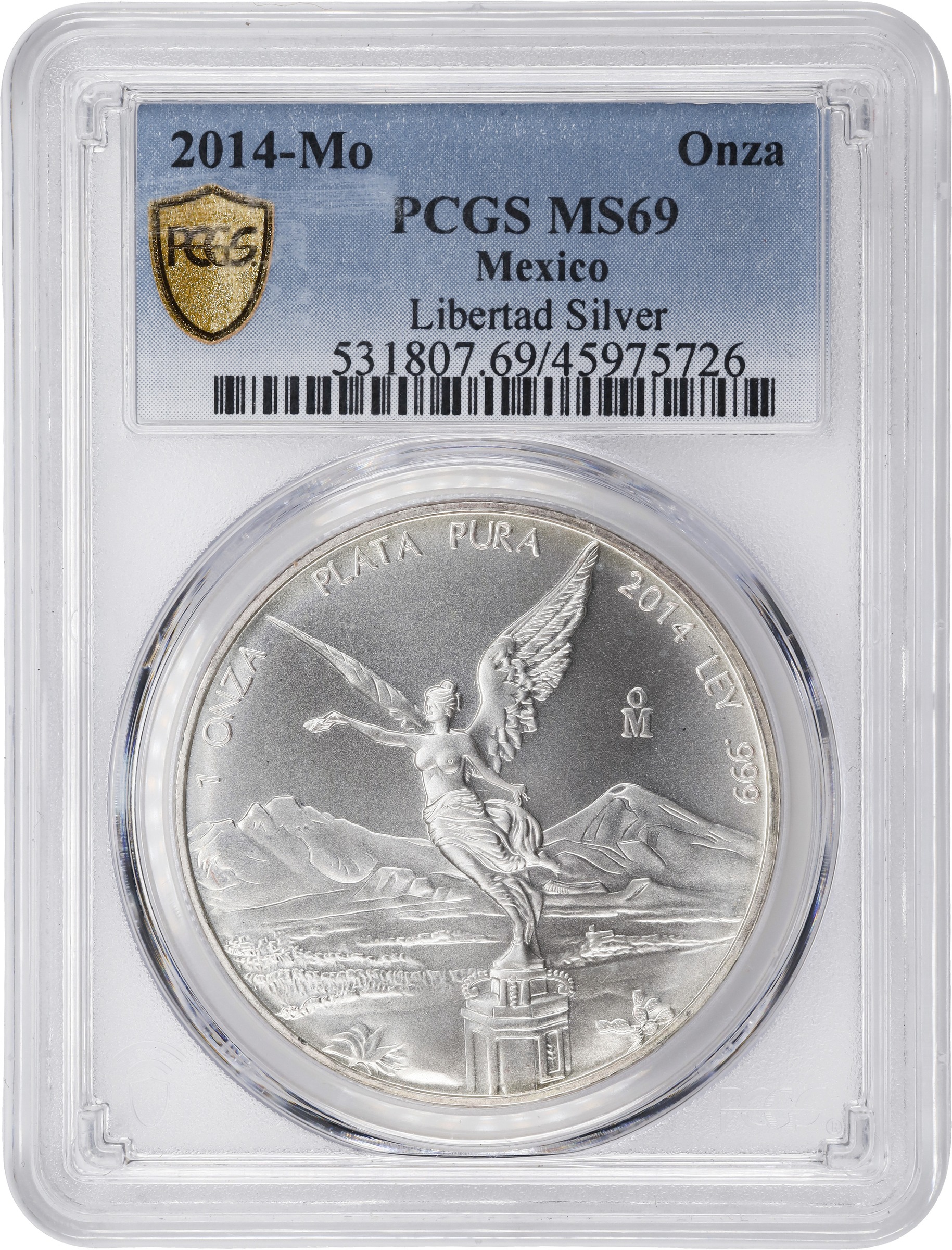 2012-Mo 1 Onza Libertad, Silver MS (KM-639) thumbnail 9