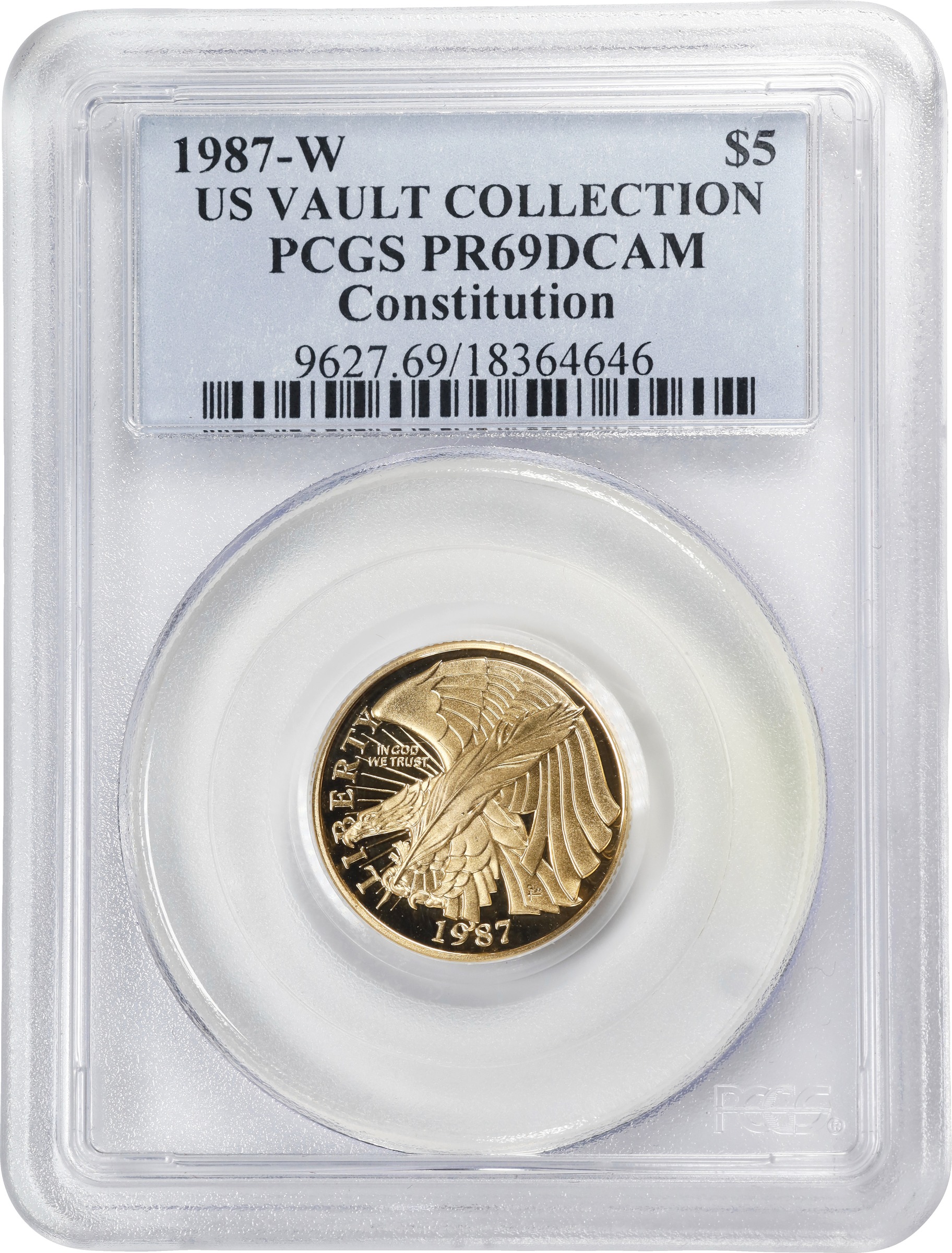 Gold Commemorative G$5  PR DCAM [Type] PR69 DCAM thumbnail 3