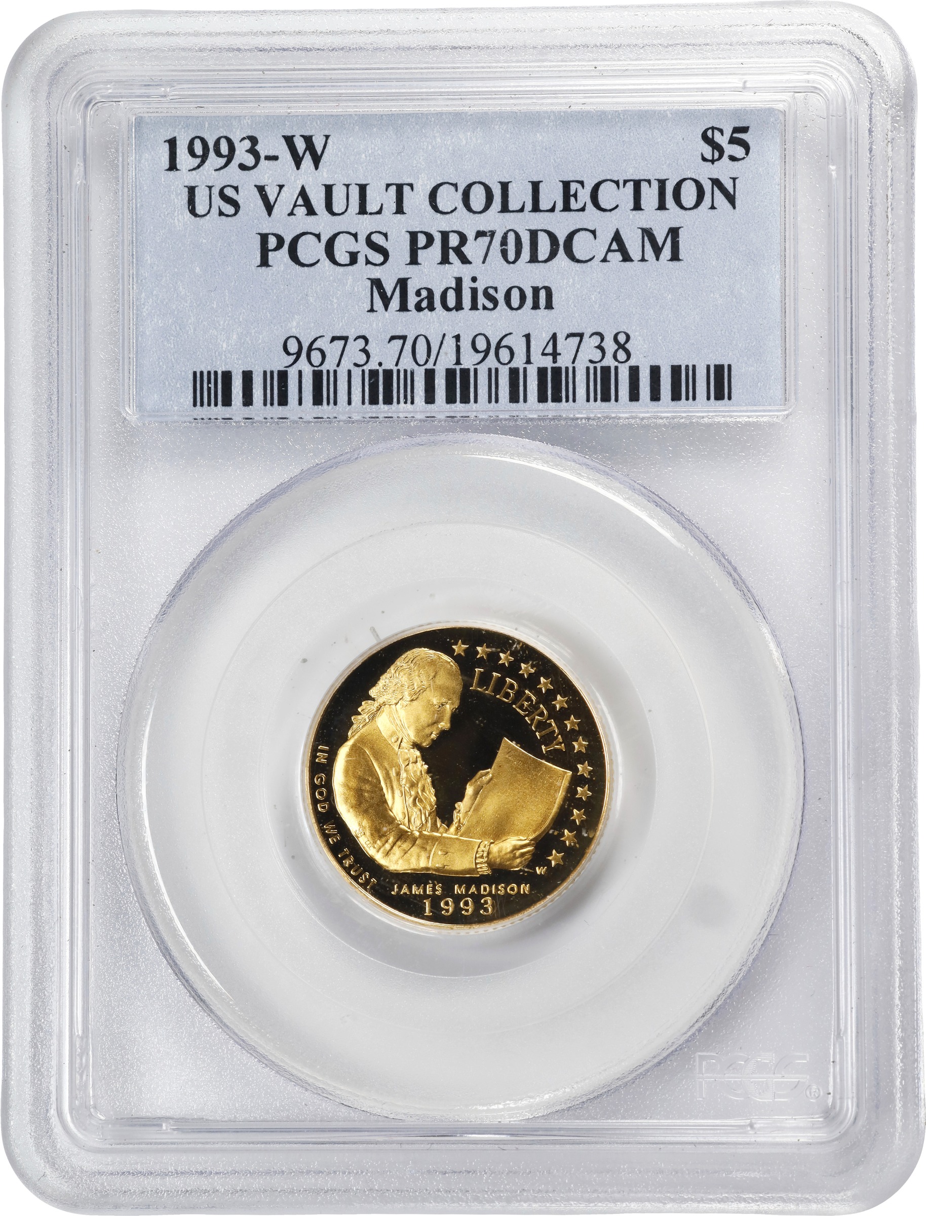 Gold Commemorative G$5  PR DCAM [Type] PR70 DCAM thumbnail 7