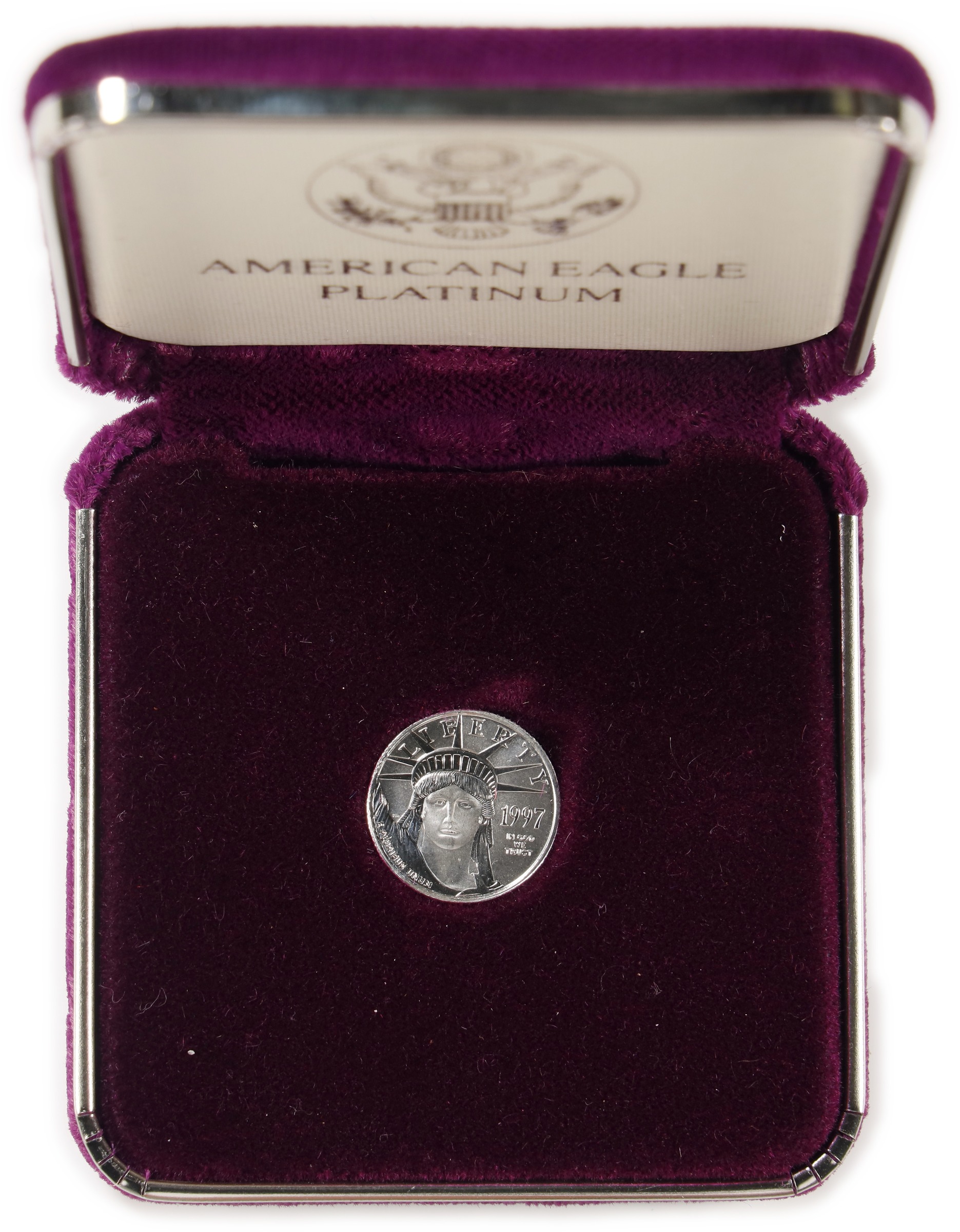 1997 $10  Platinum Eagle MS thumbnail 2