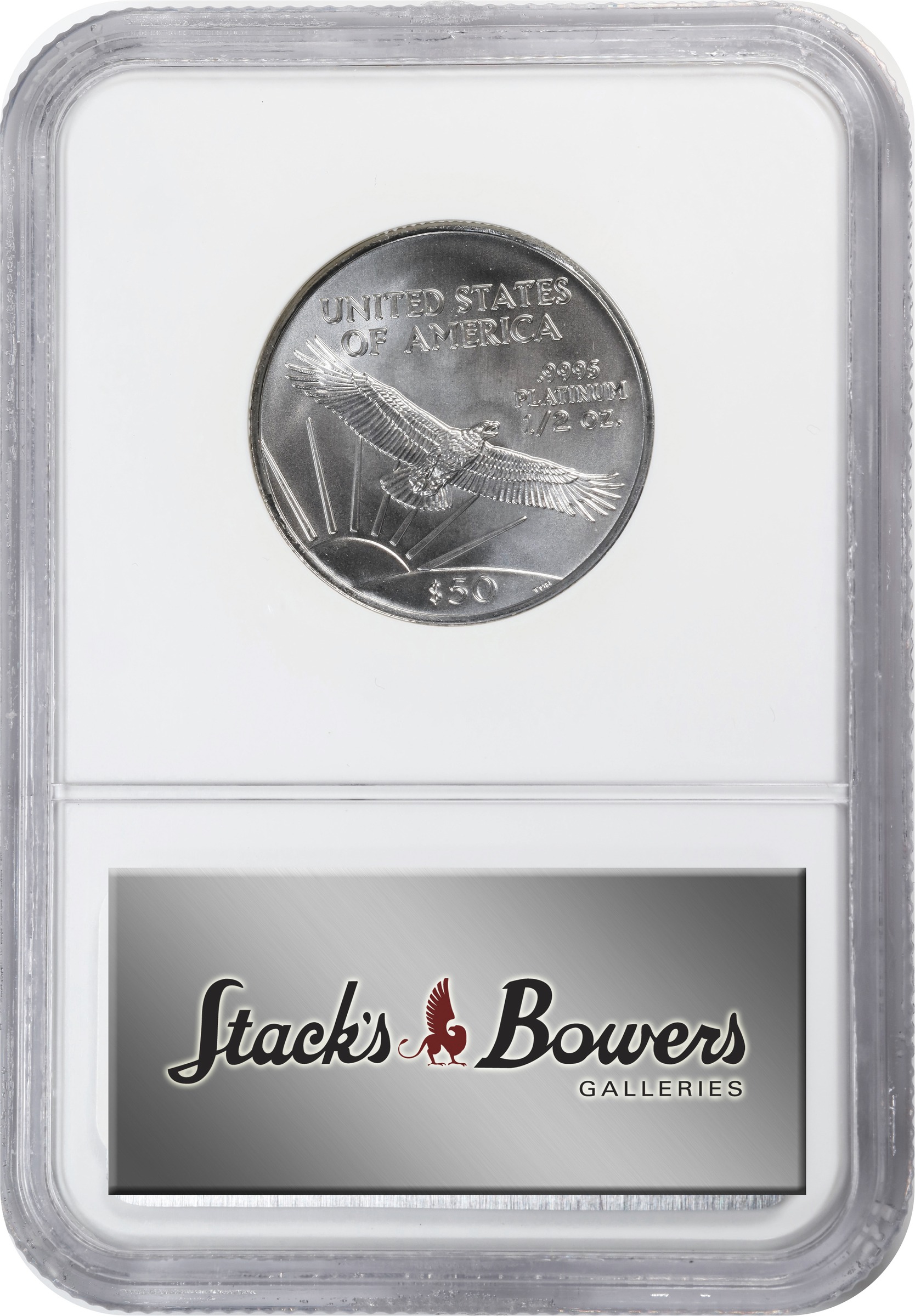 2007 P$50  Platinum Eagle OGP thumbnail 12