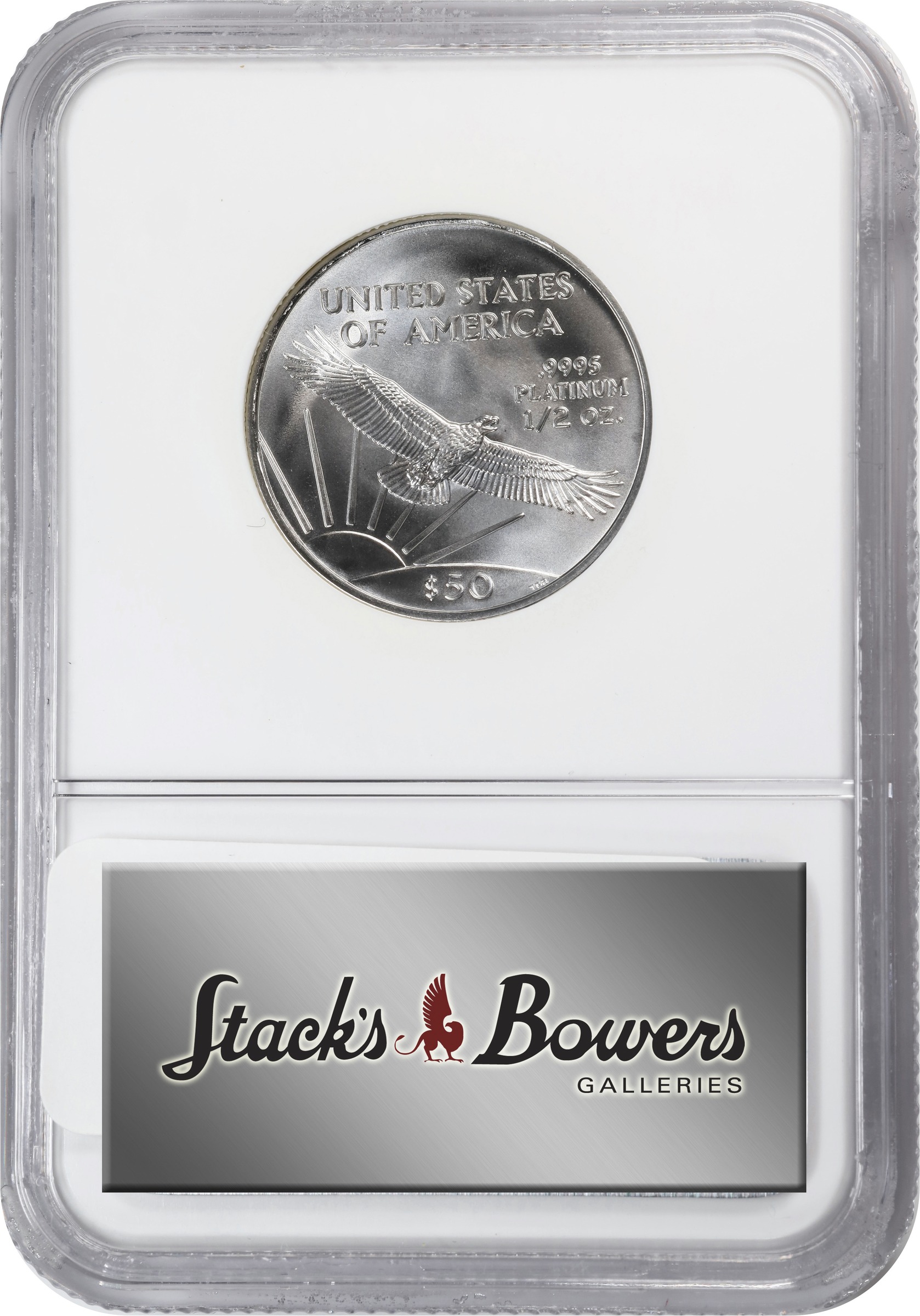 2007 P$50  Platinum Eagle OGP thumbnail 6