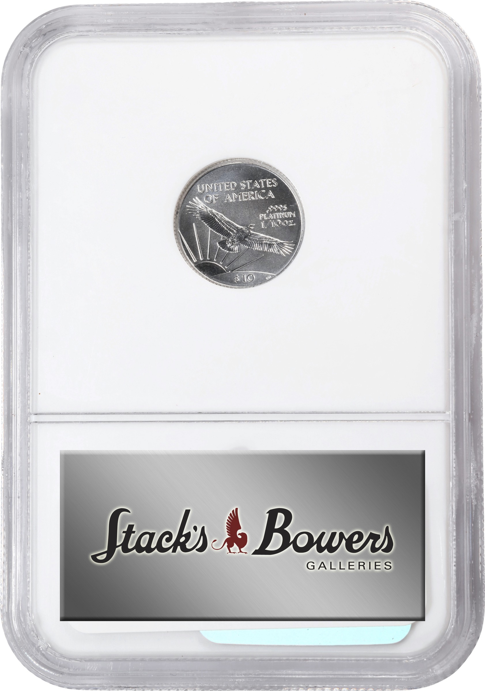 2002 $10  Platinum Eagle OGP thumbnail 2