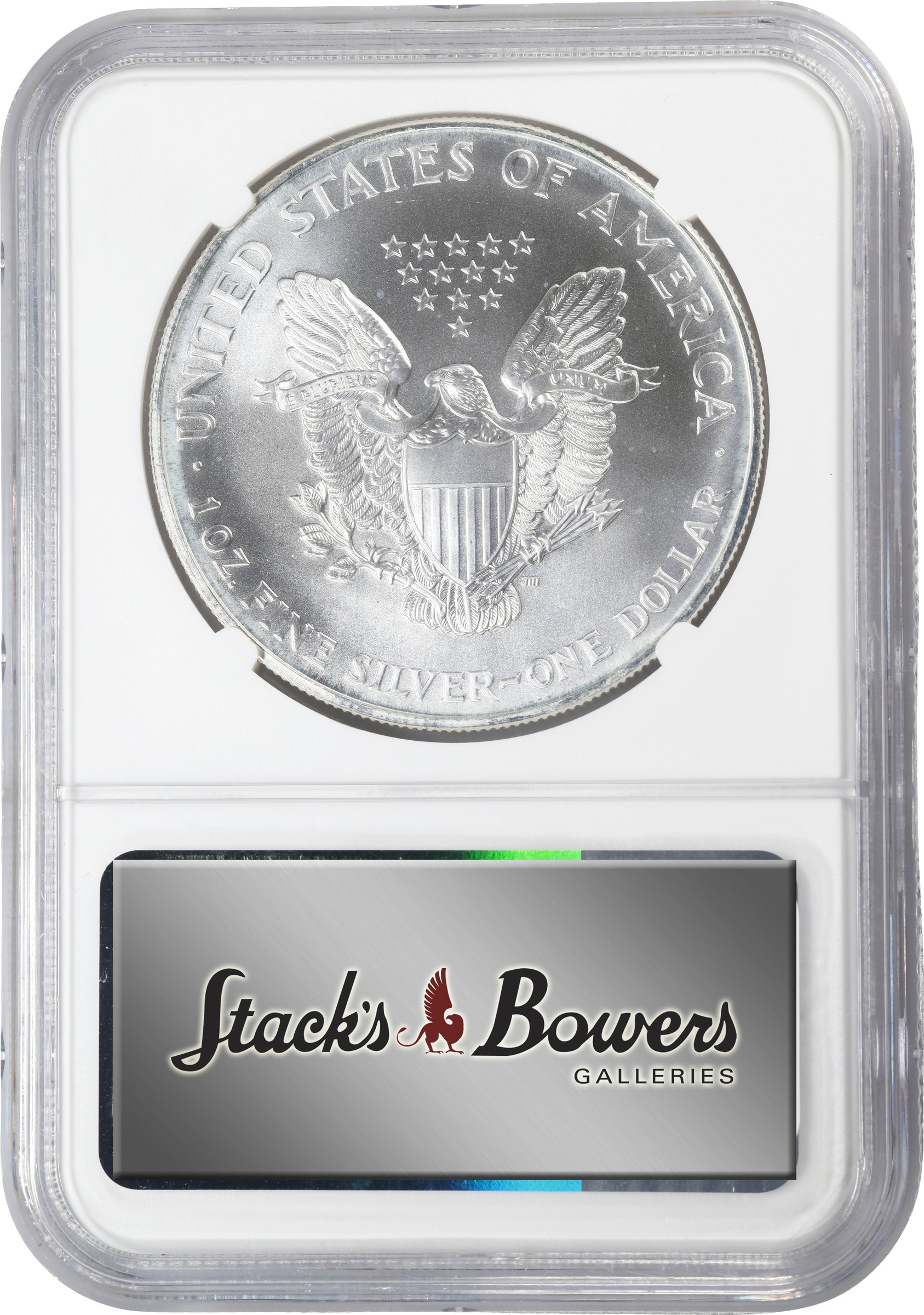 1996 $1  Silver Eagle OGP thumbnail 4