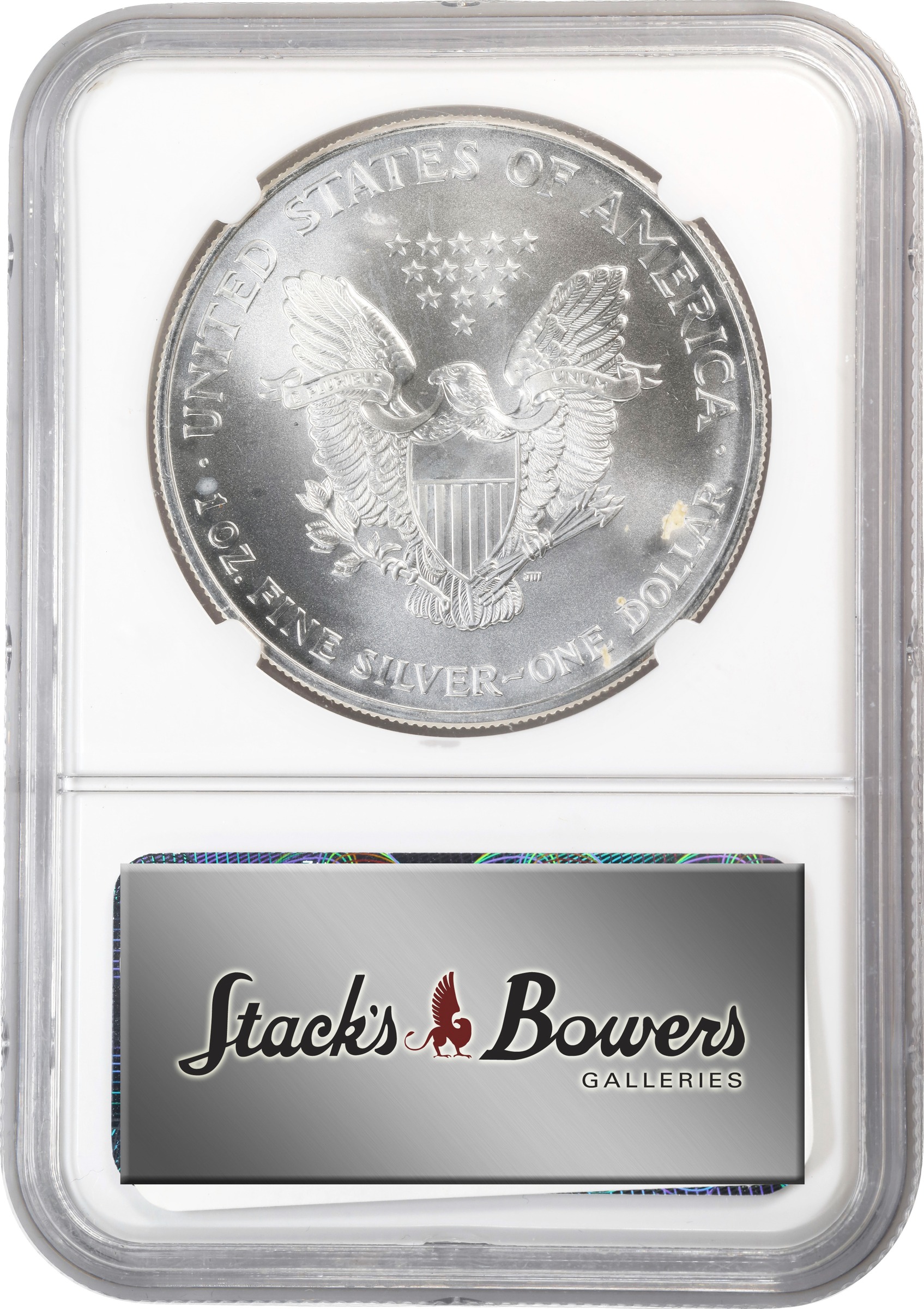 2002 $1  Silver Eagle OGP thumbnail 2