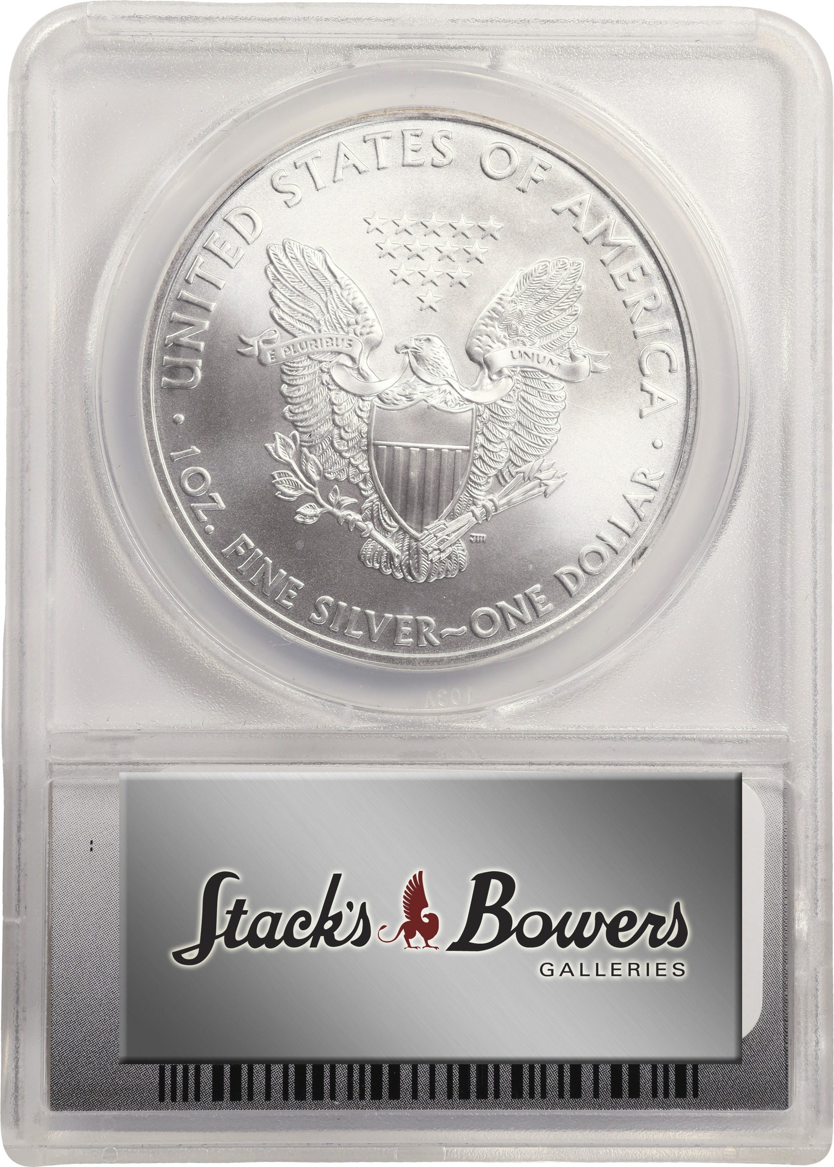 2010 $1  Silver Eagle OGP thumbnail 4
