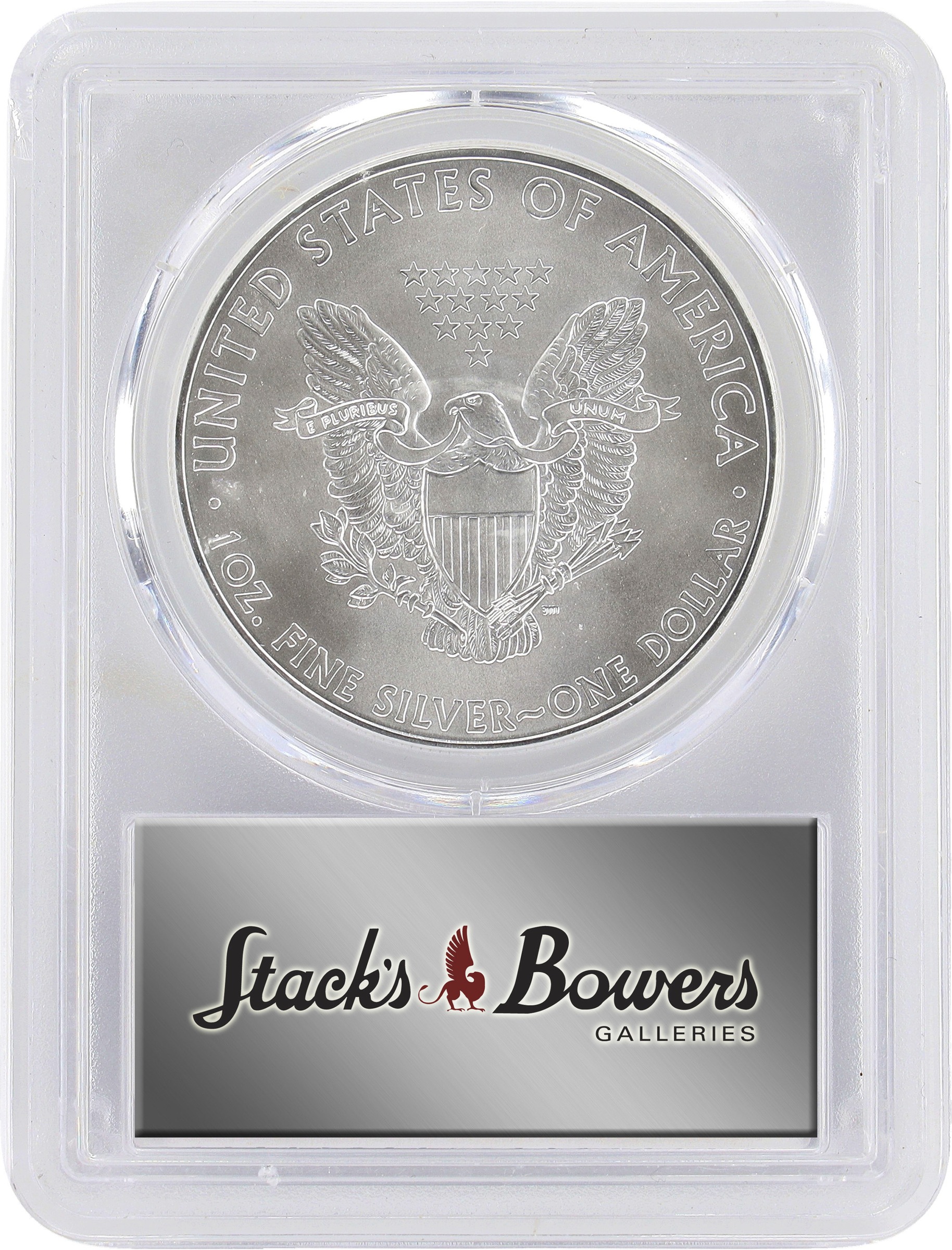 2011 $1  Silver Eagle, 25th Anniversary OGP thumbnail 2