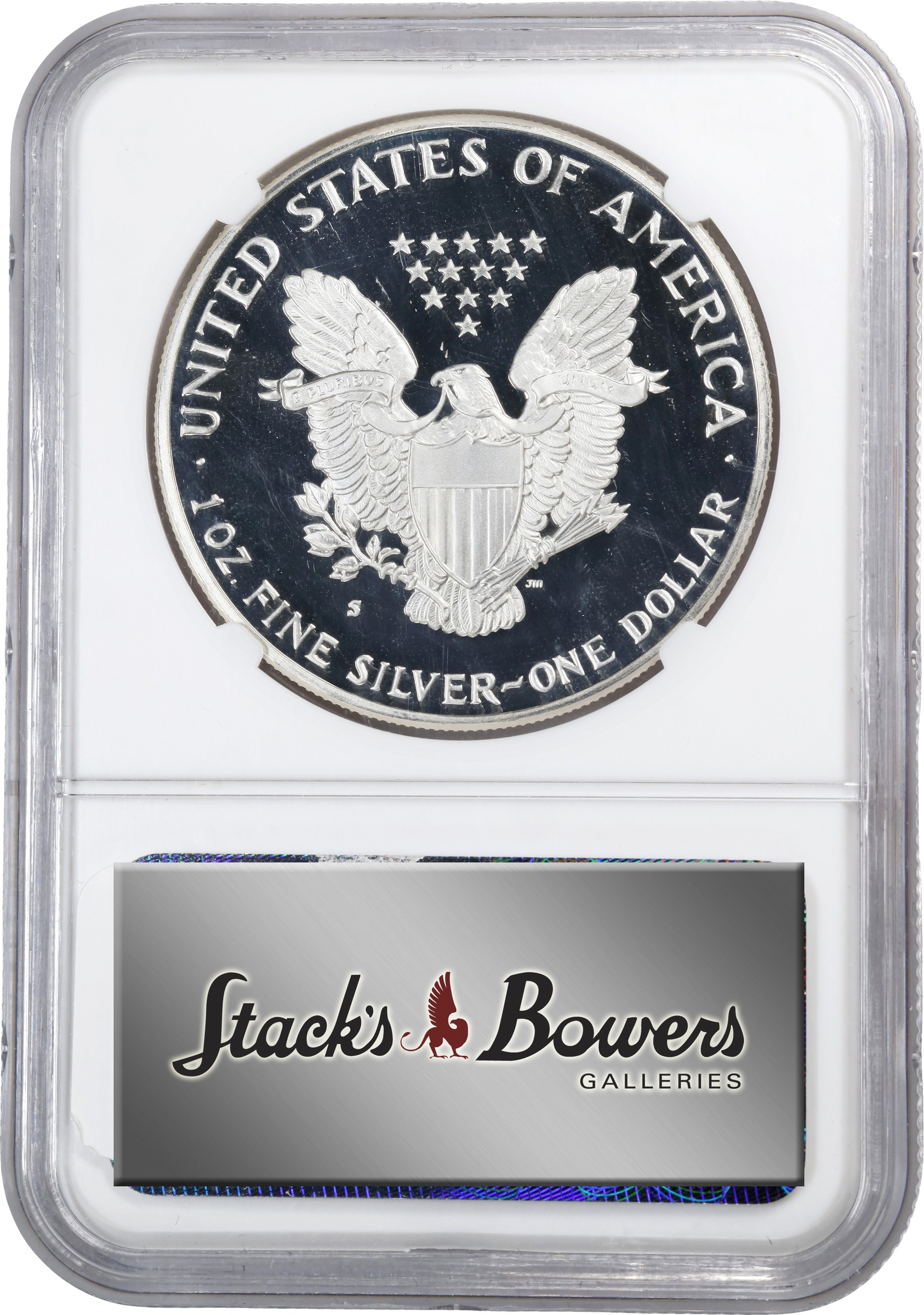 1986-S $1  Silver Eagle PR DCAM OGP thumbnail 2