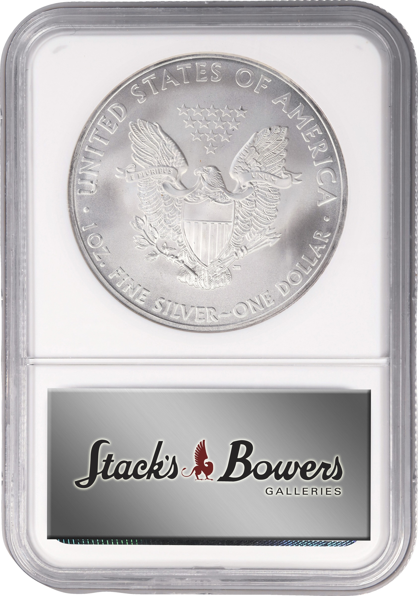 2010 $1  Silver Eagle OGP thumbnail 2