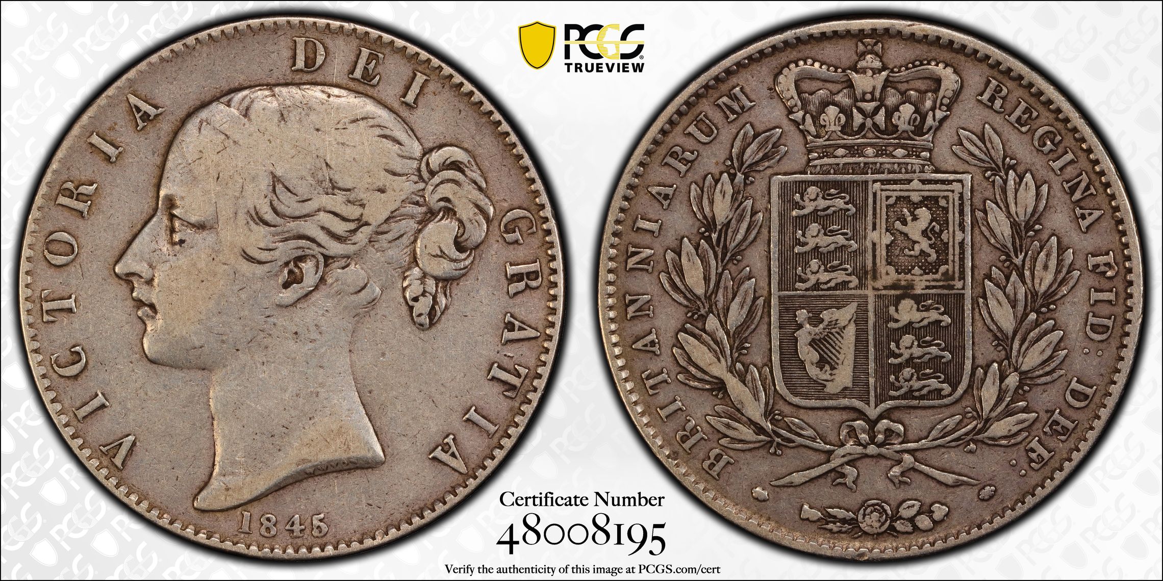 1845 Crown  MS thumbnail 8