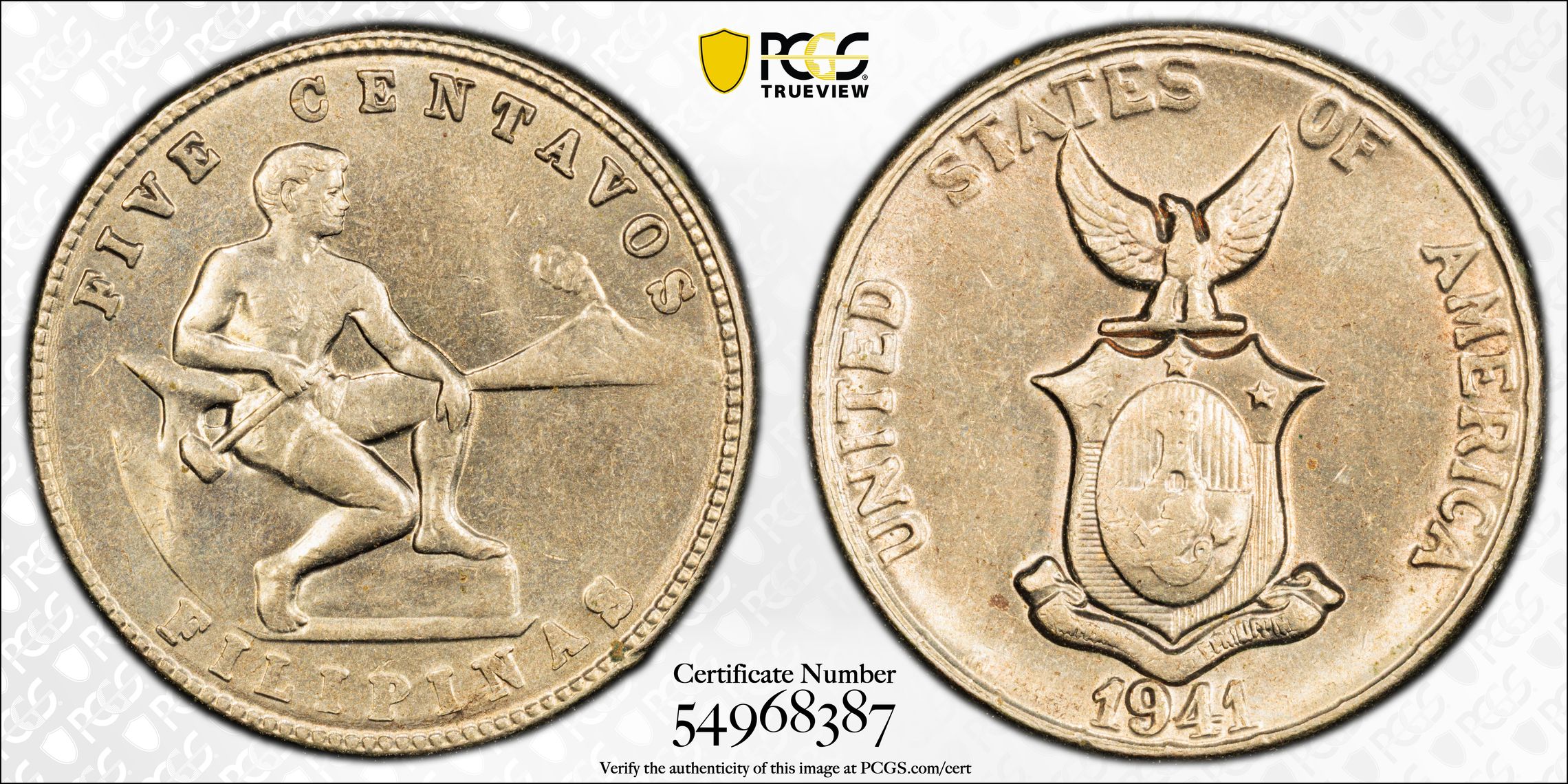 1941-M 5c U.S. Philippines MS thumbnail 4