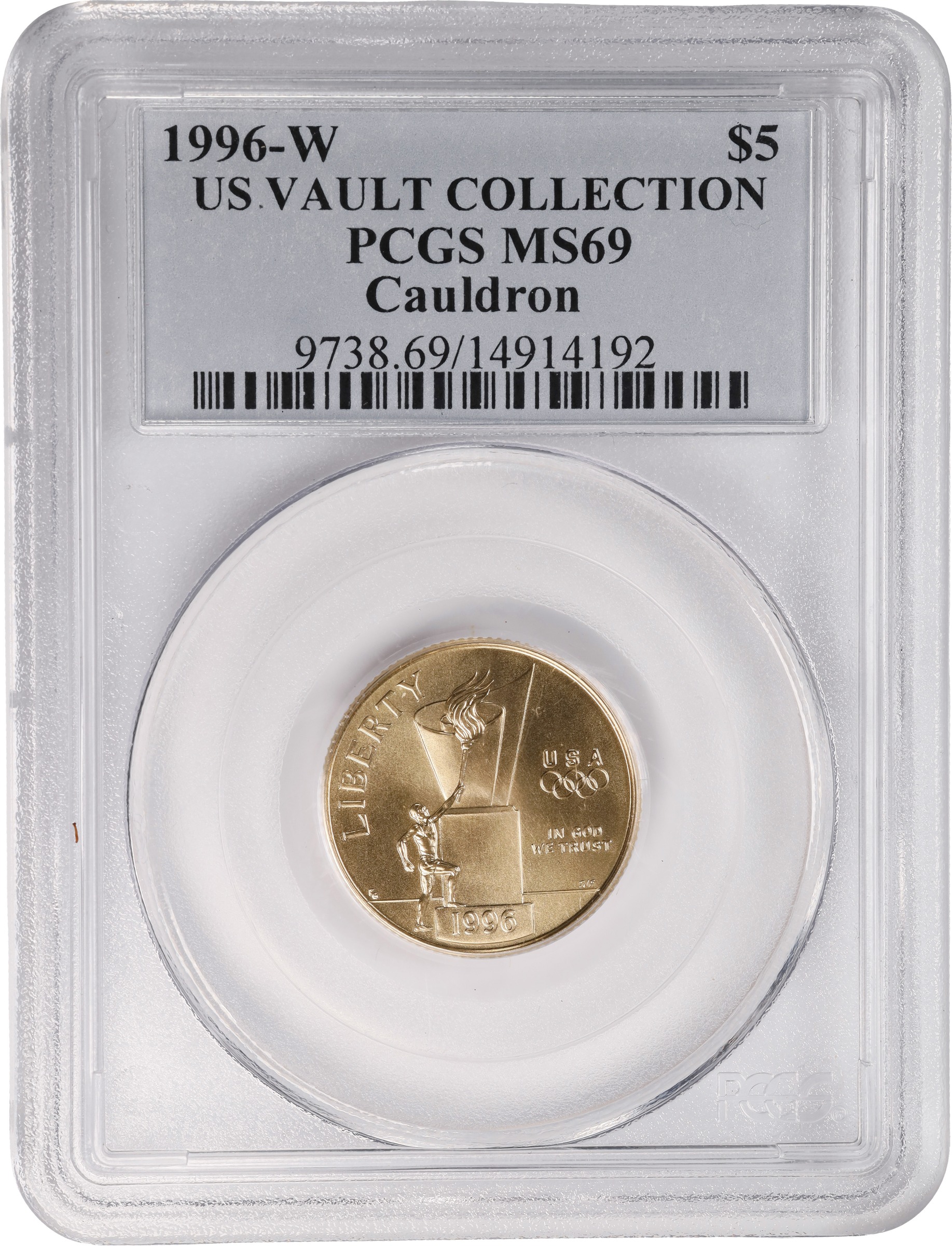 Gold Commemorative G$5 [Type] OGP thumbnail 9