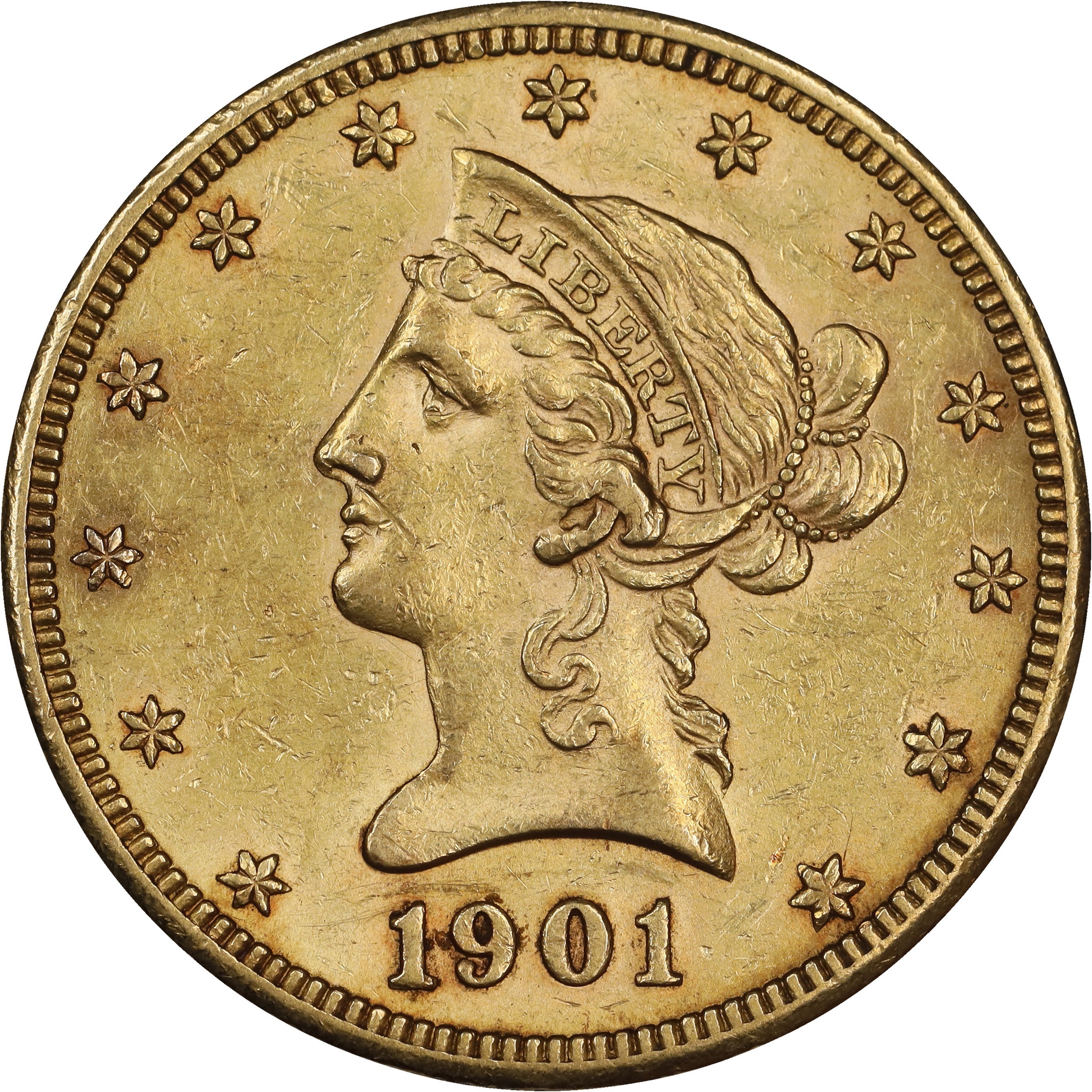 1901-S $10  MS thumbnail 3