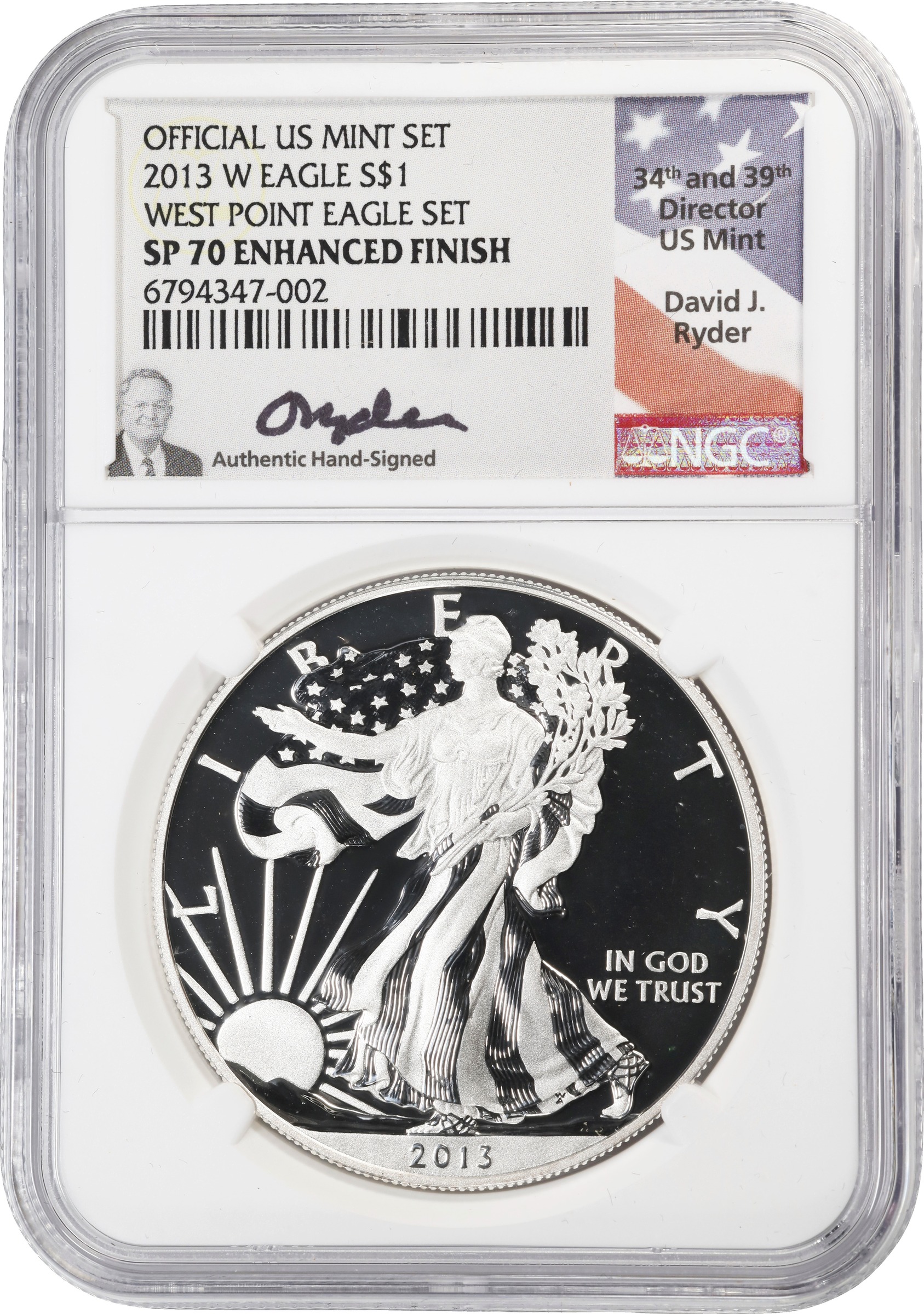 2011-S $1  Silver Eagle, Burnished, 25th Anniversary MS thumbnail 19