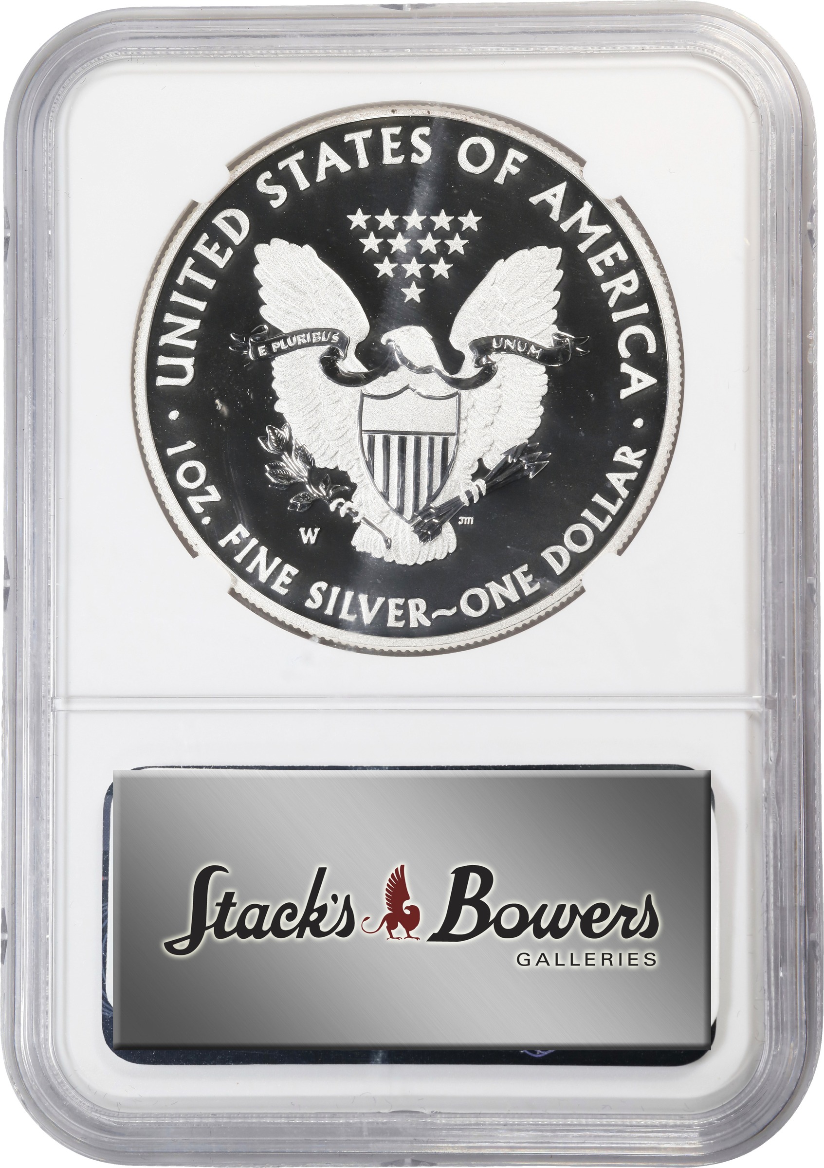 2011-S $1  Silver Eagle, Burnished, 25th Anniversary OGP thumbnail 2
