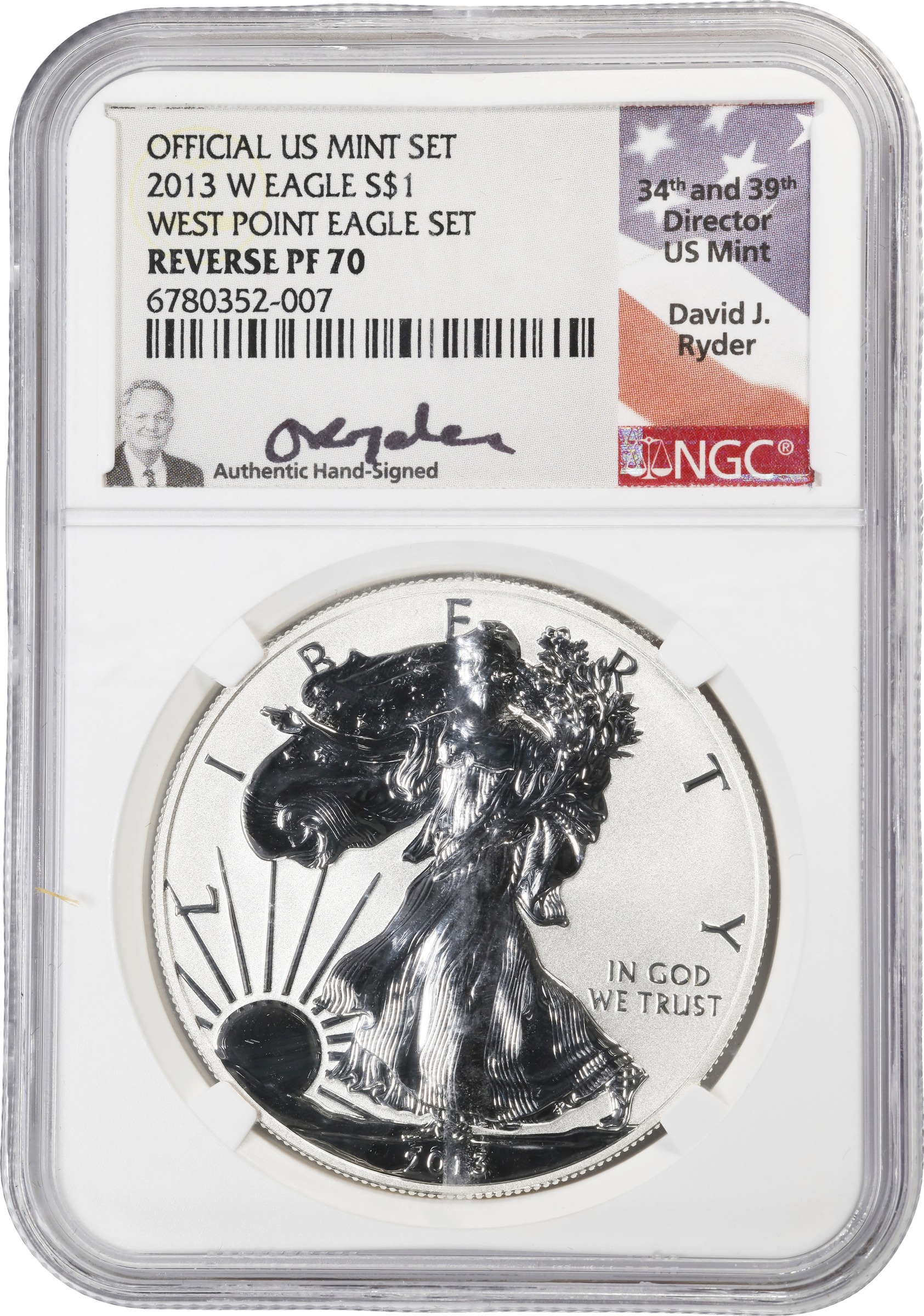 2011-S $1  Silver Eagle, Burnished, 25th Anniversary MS thumbnail 20