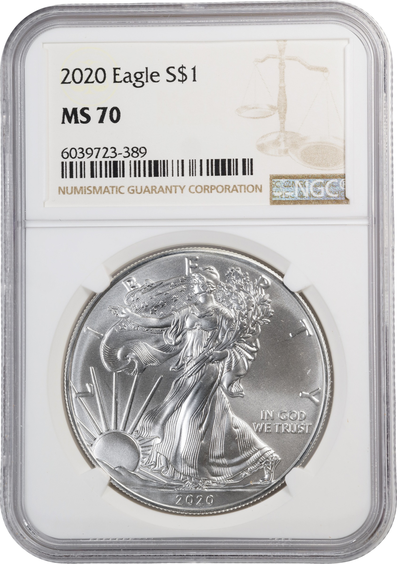 2020 $1  Silver Eagle OGP thumbnail 9