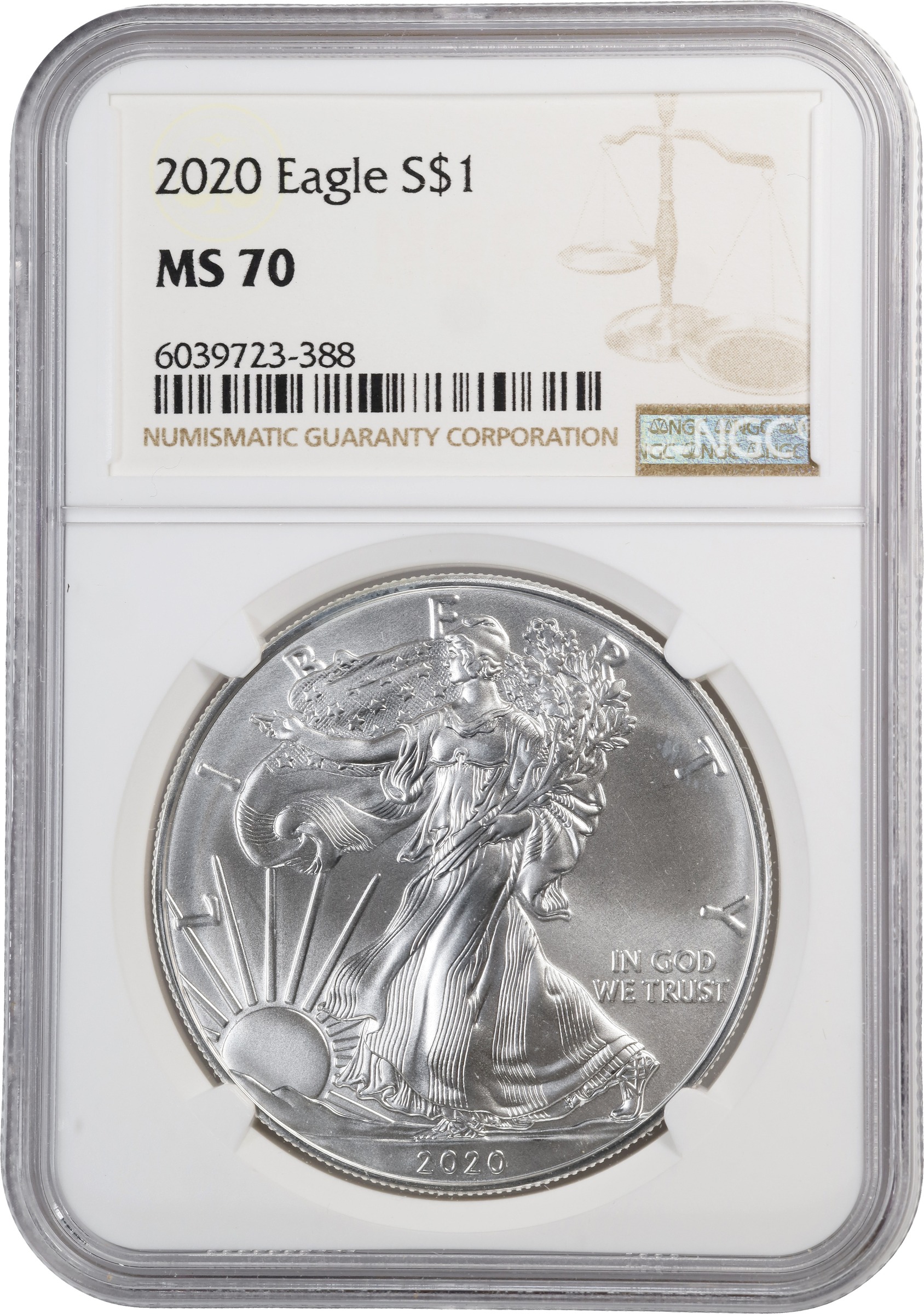 2020 $1  Silver Eagle OGP thumbnail 11