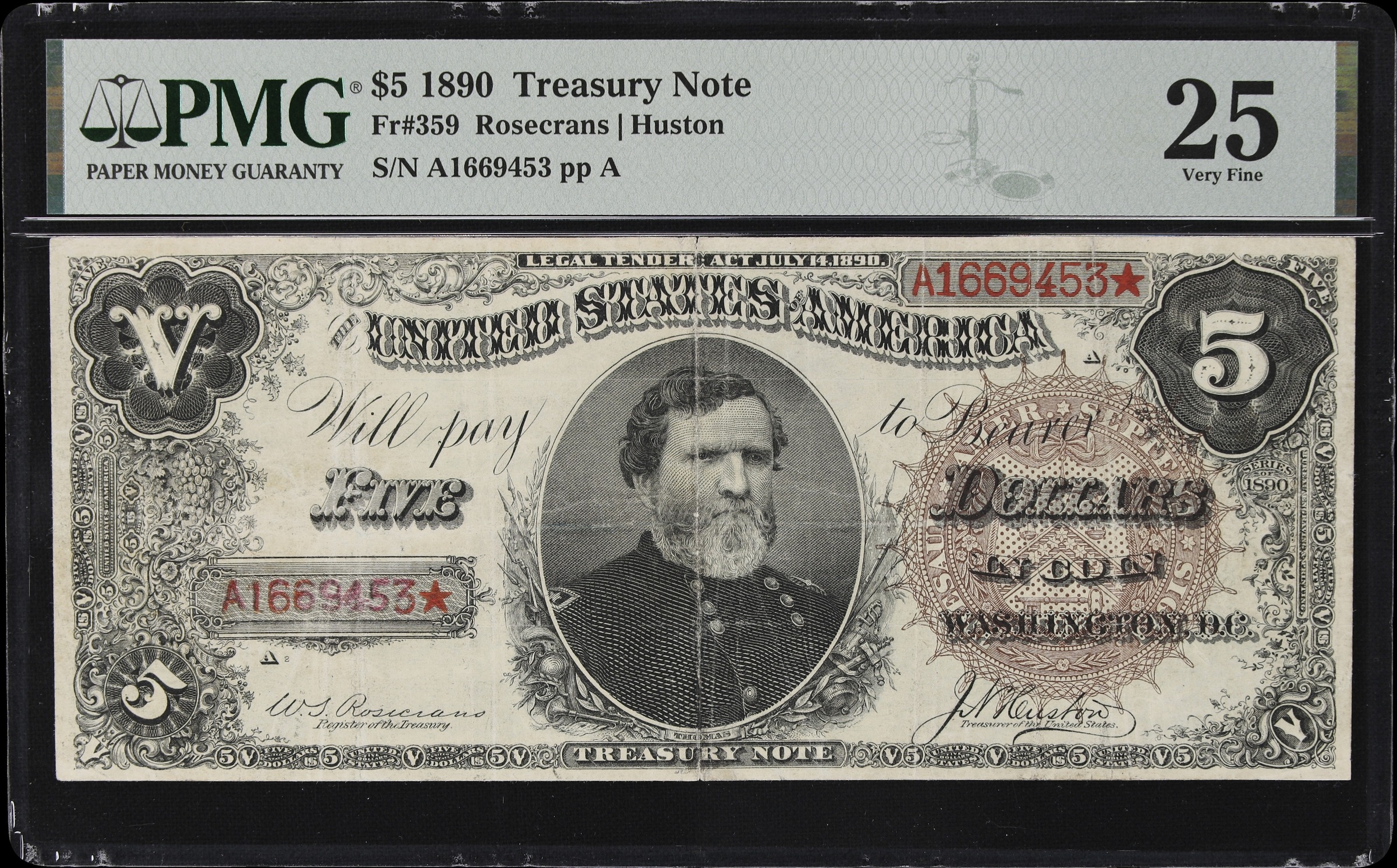 1890 $5  (Fr. 359) thumbnail 3