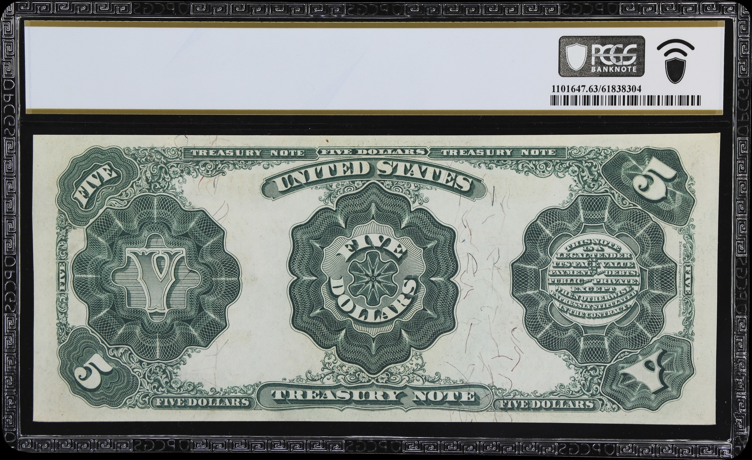 1891 $5  (Fr. 362) thumbnail 8