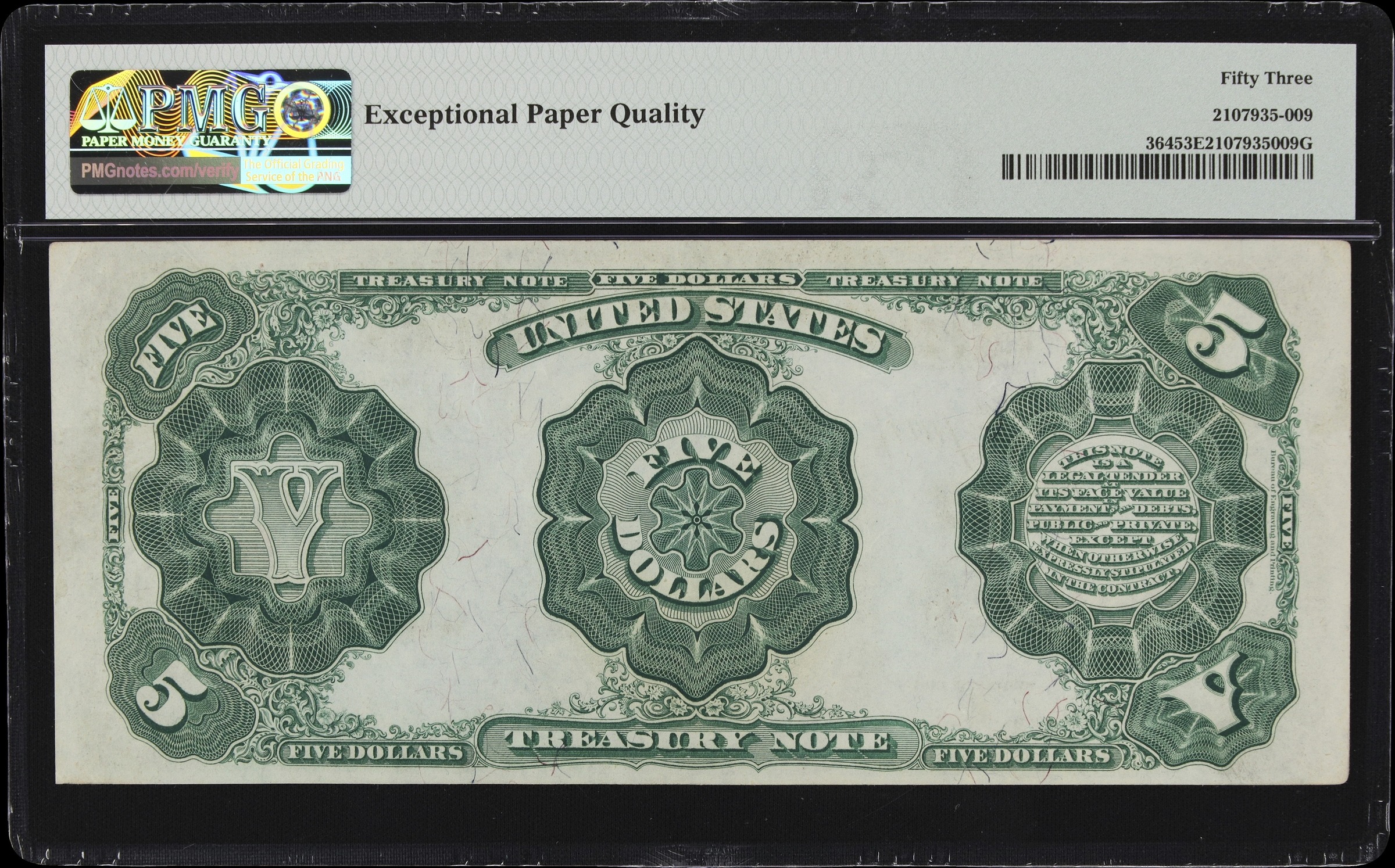1891 $5  (Fr. 364) thumbnail 10