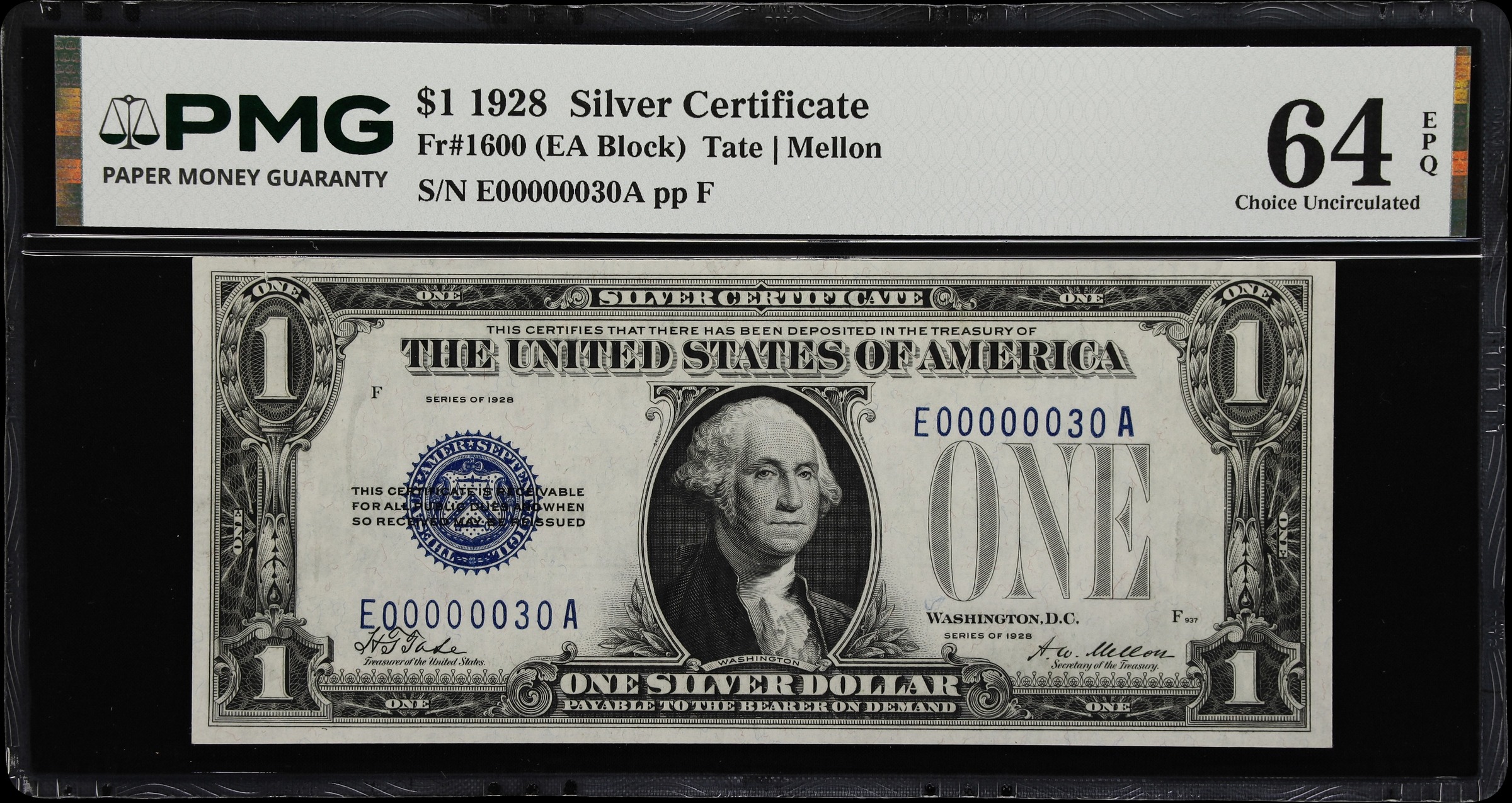 1928 $1  (Fr. 1600) thumbnail 7