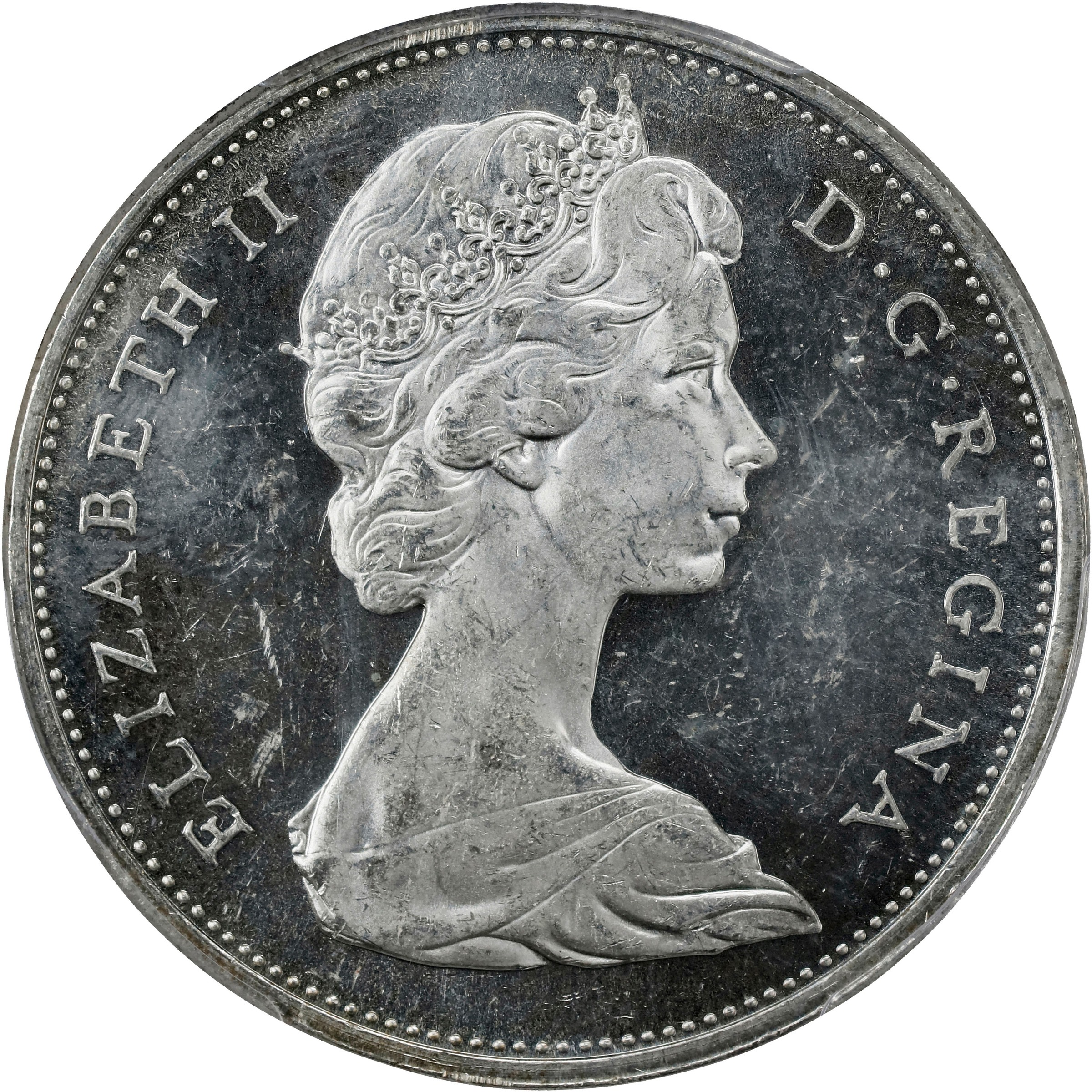 1965 S$1 Type 4 MS thumbnail 2